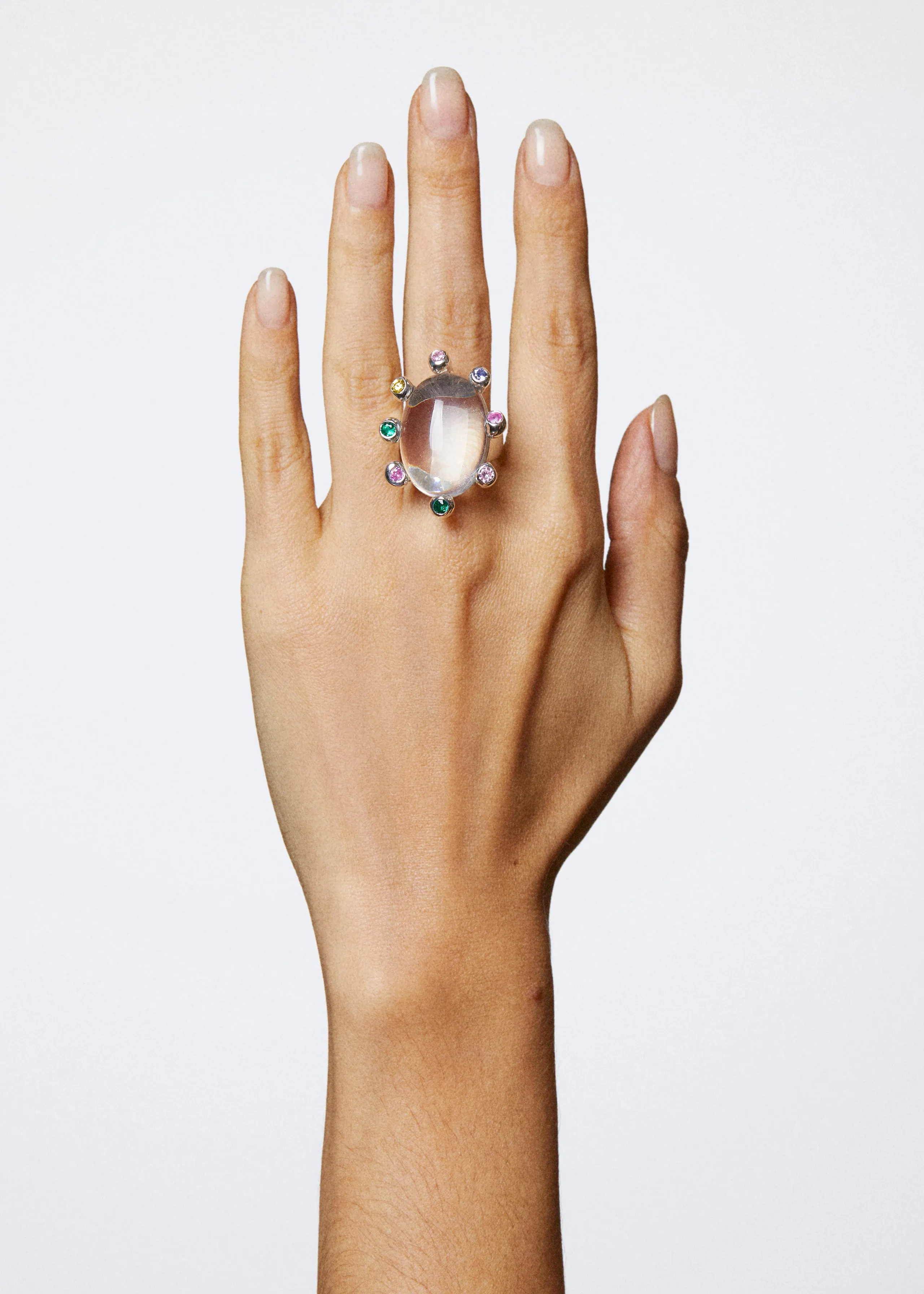 Super Diva Ring - Crystal Multi sold by Mondo Mondo product image thumbnail 3