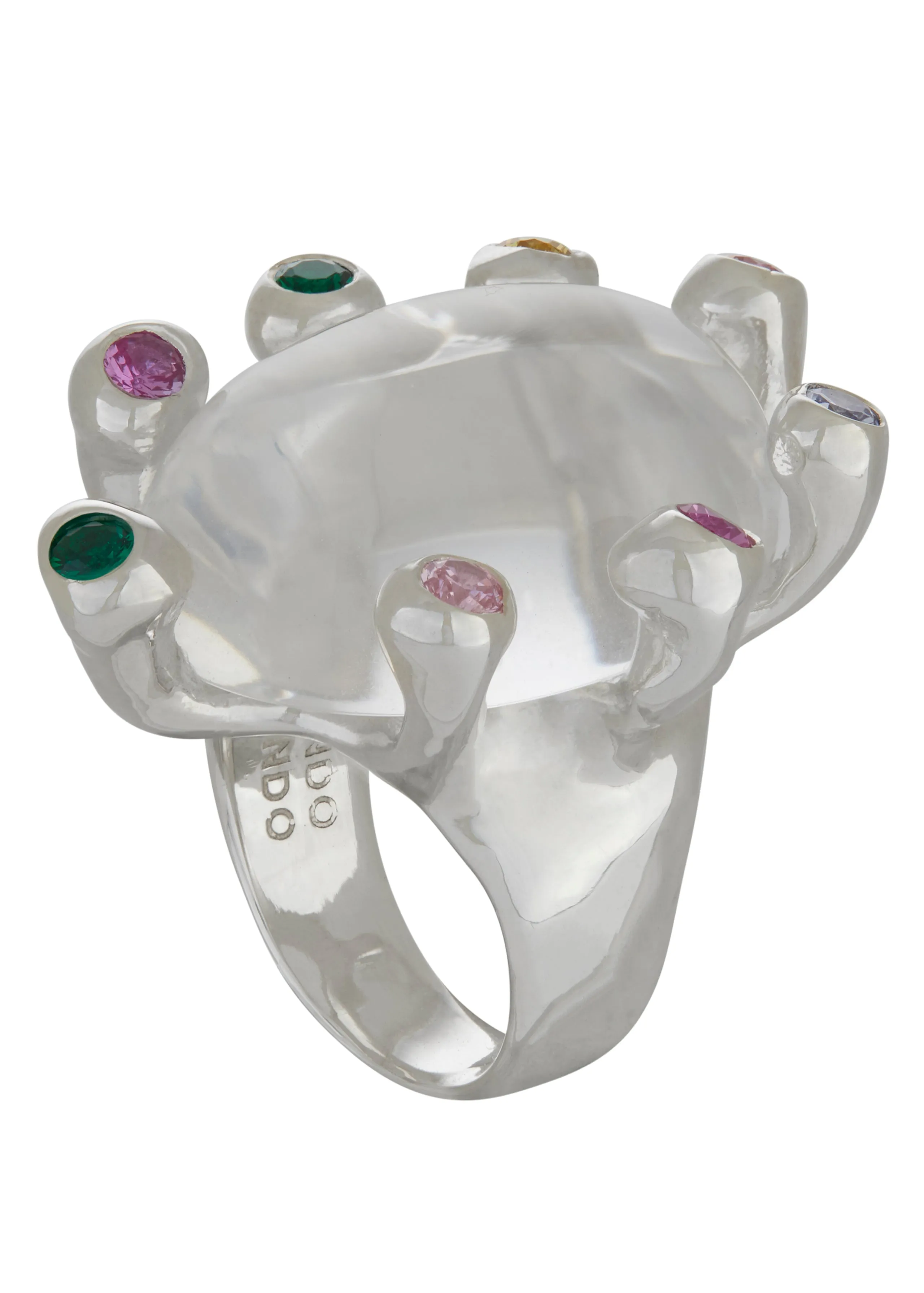Super Diva Ring - Crystal Multi sold by Mondo Mondo product image thumbnail 2