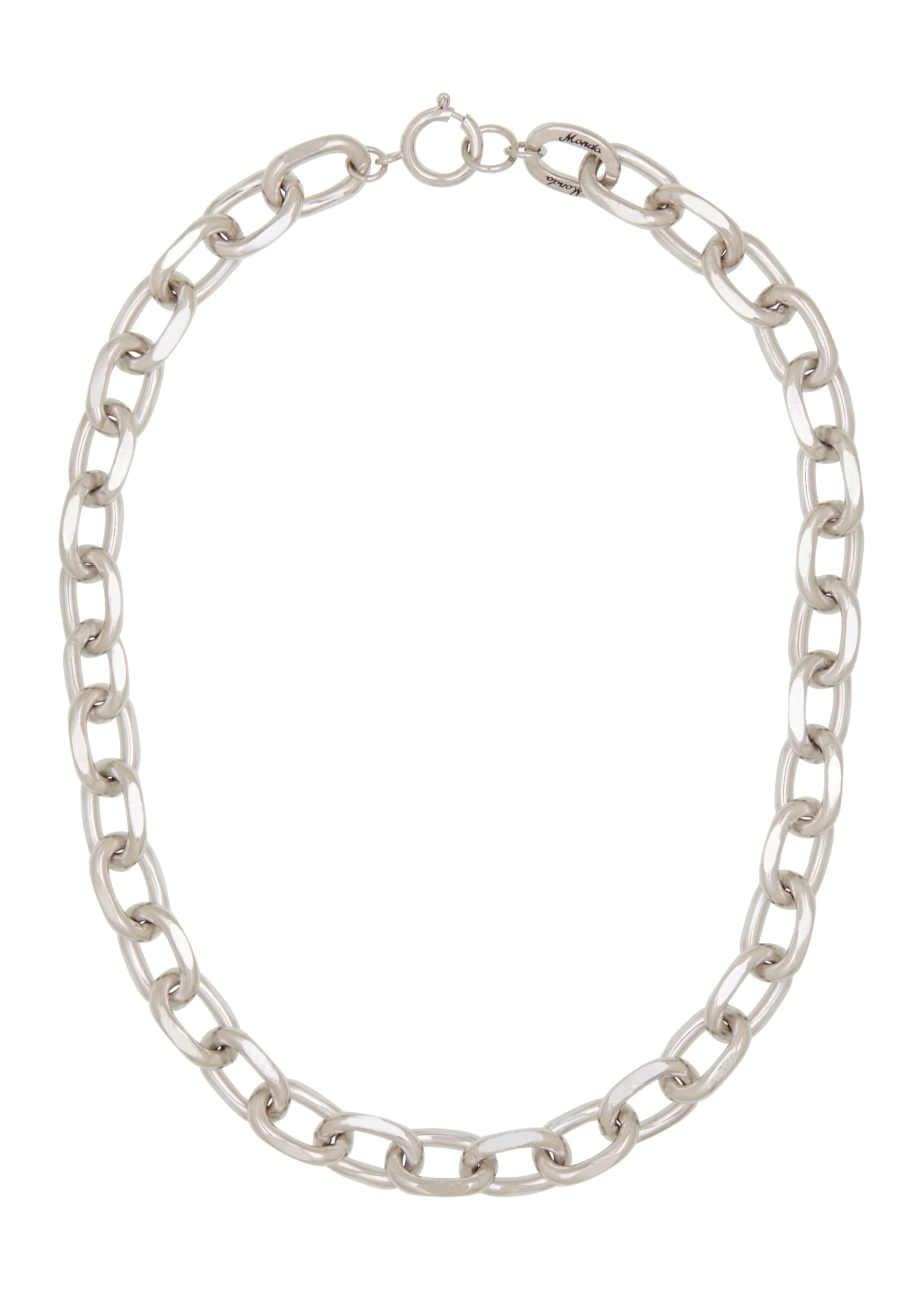 Moto Chain Necklace sold by Mondo Mondo