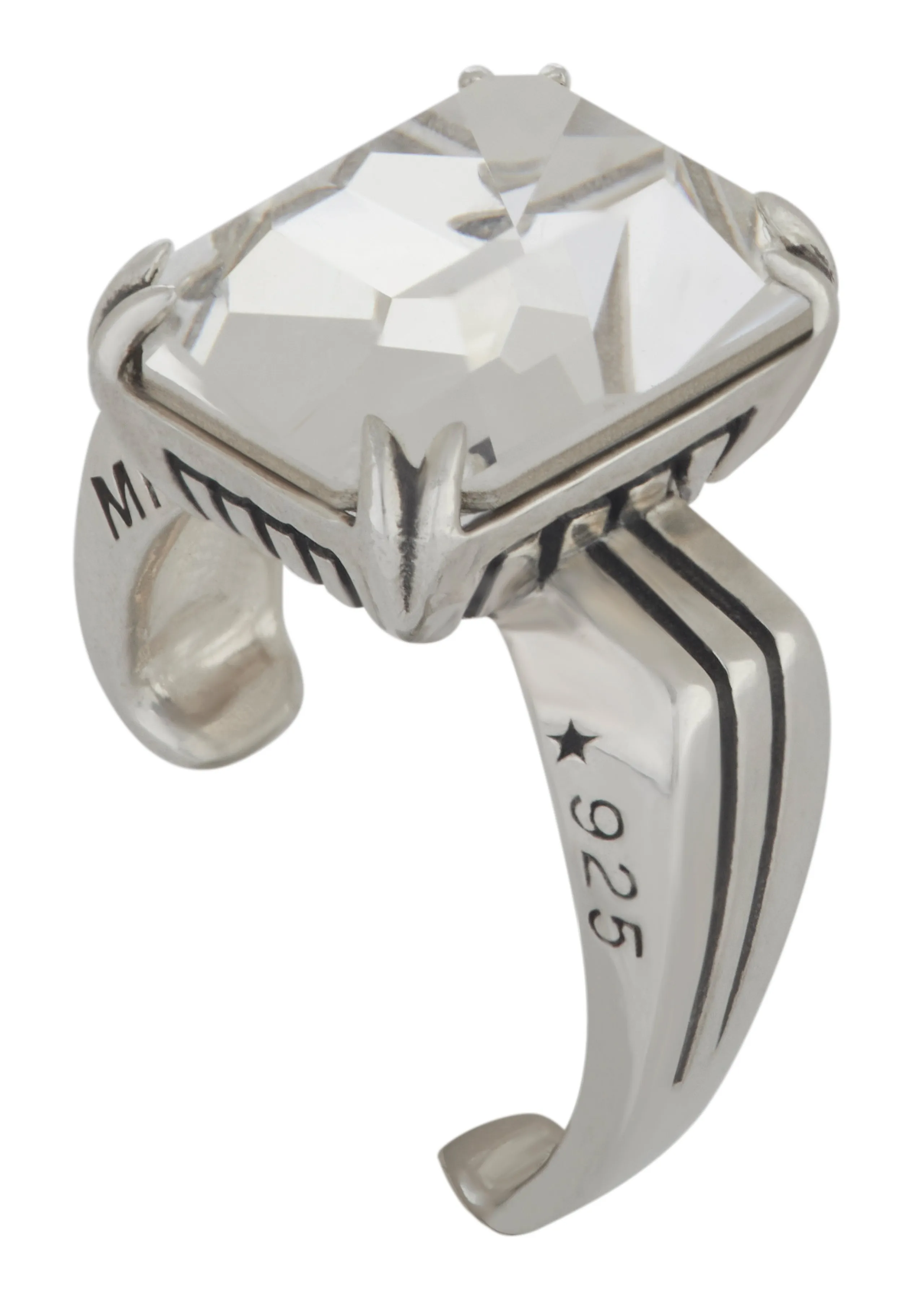 Gene Ear Cuff - Crystal sold by Mondo Mondo