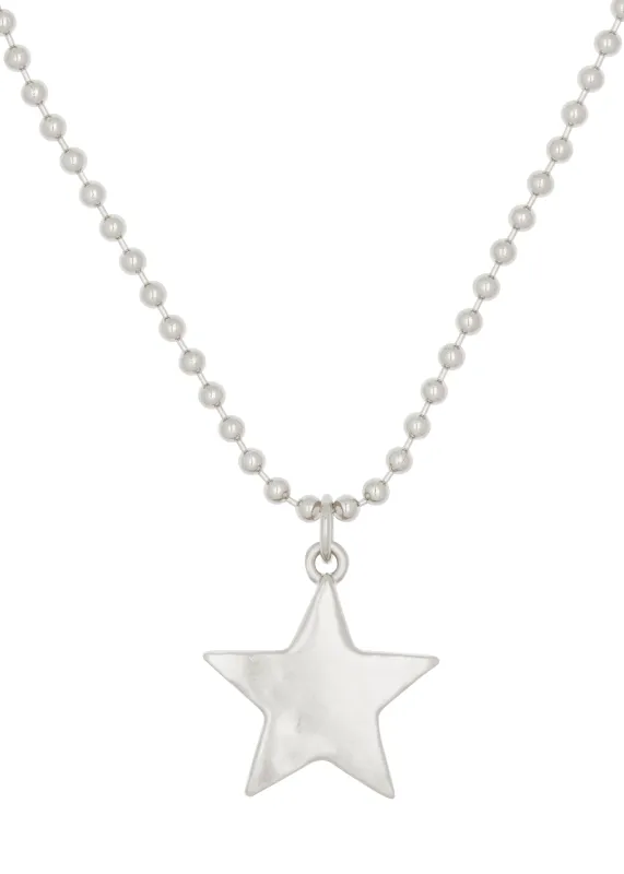 Star Pacha Necklace in Silver made by Mondo Mondo