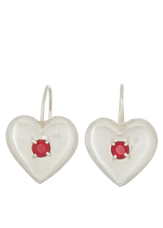 Lover Earrings in Silver sold by Mondo Mondo