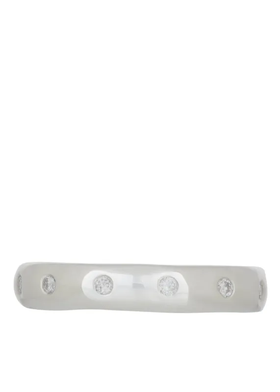 Fortuna Ring in Sterling Silver - Diamond sold by Mondo Mondo