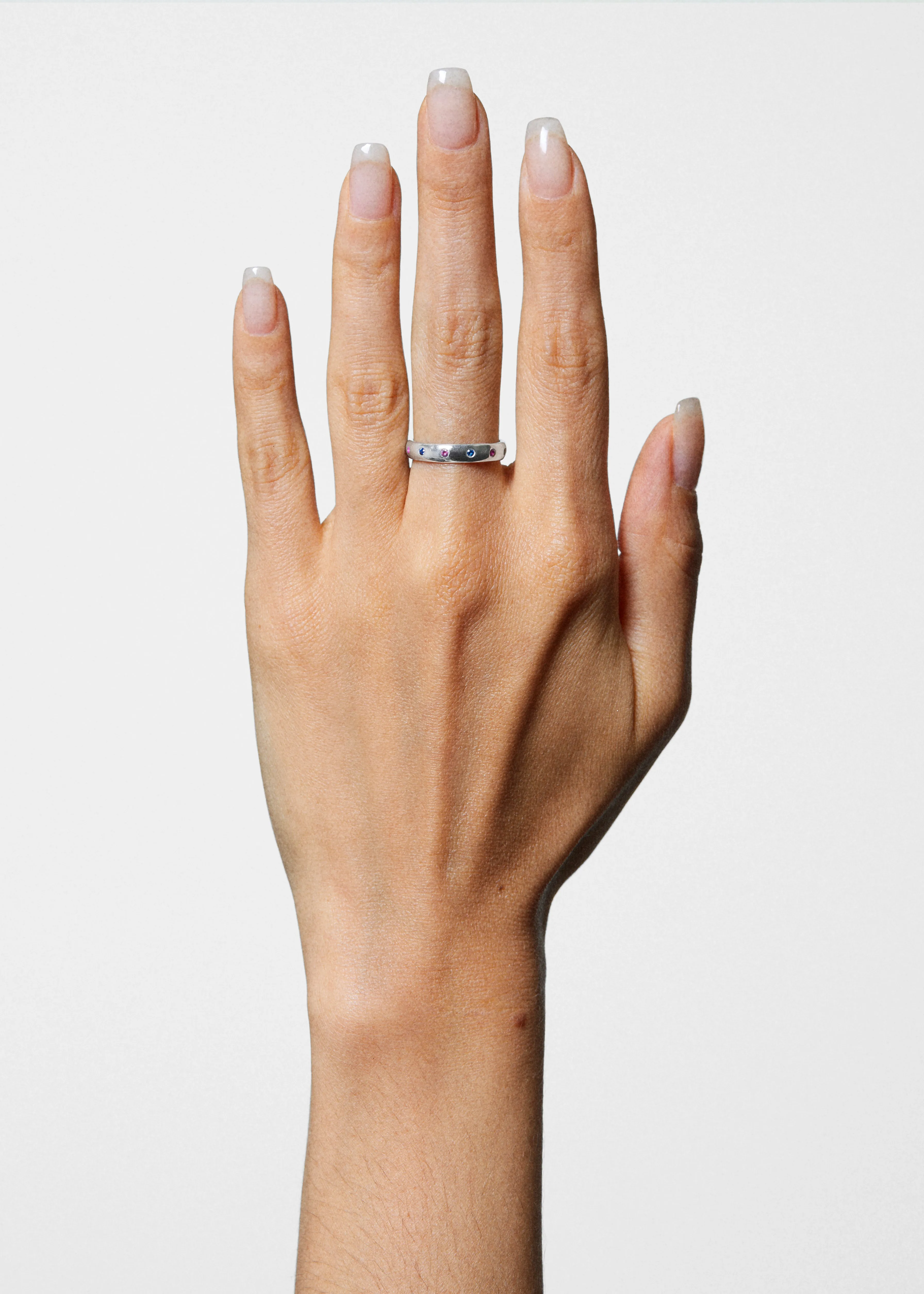 Fortuna Ring in Sterling Silver - Diamond sold by Mondo Mondo product image thumbnail 4