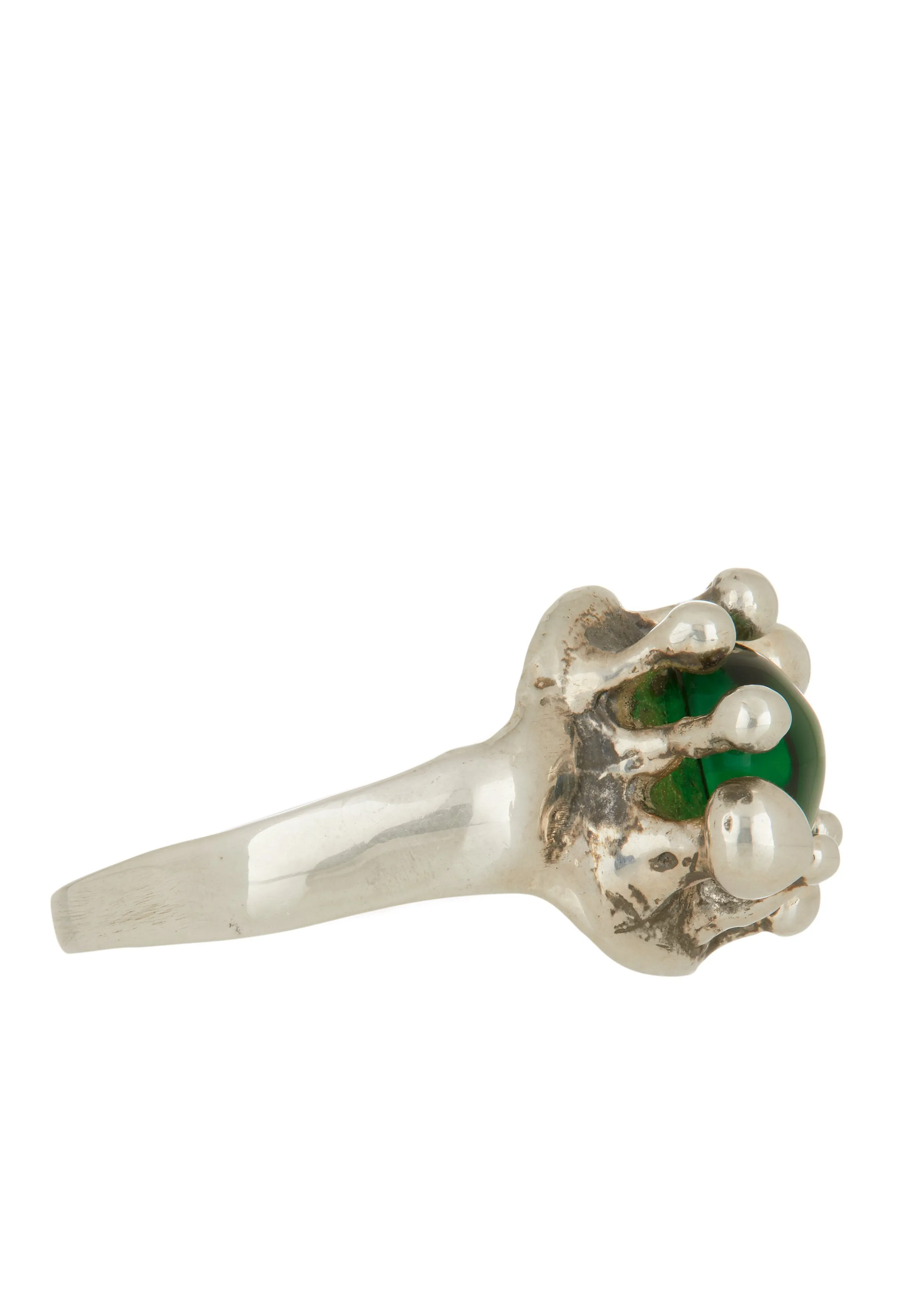 Atrium Ring in Sterling Silver - Green sold by Mondo Mondo product image thumbnail 2