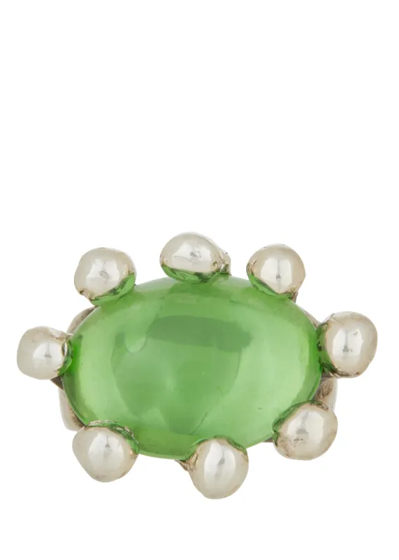 Diva Ring in Sterling Silver - Lizard sold by Mondo Mondo