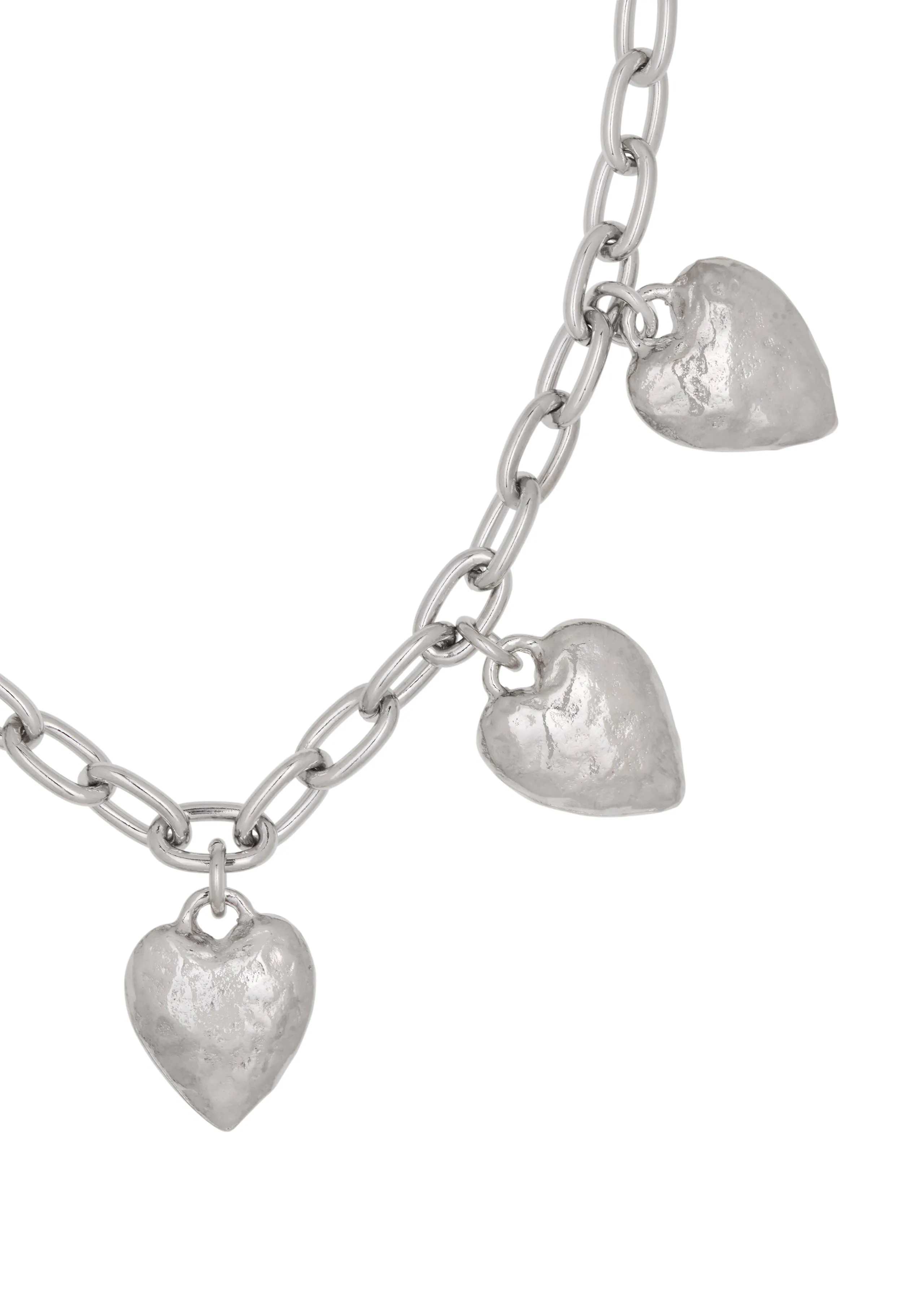 Heart Burn Necklace in Silver sold by Mondo Mondo product image thumbnail 3