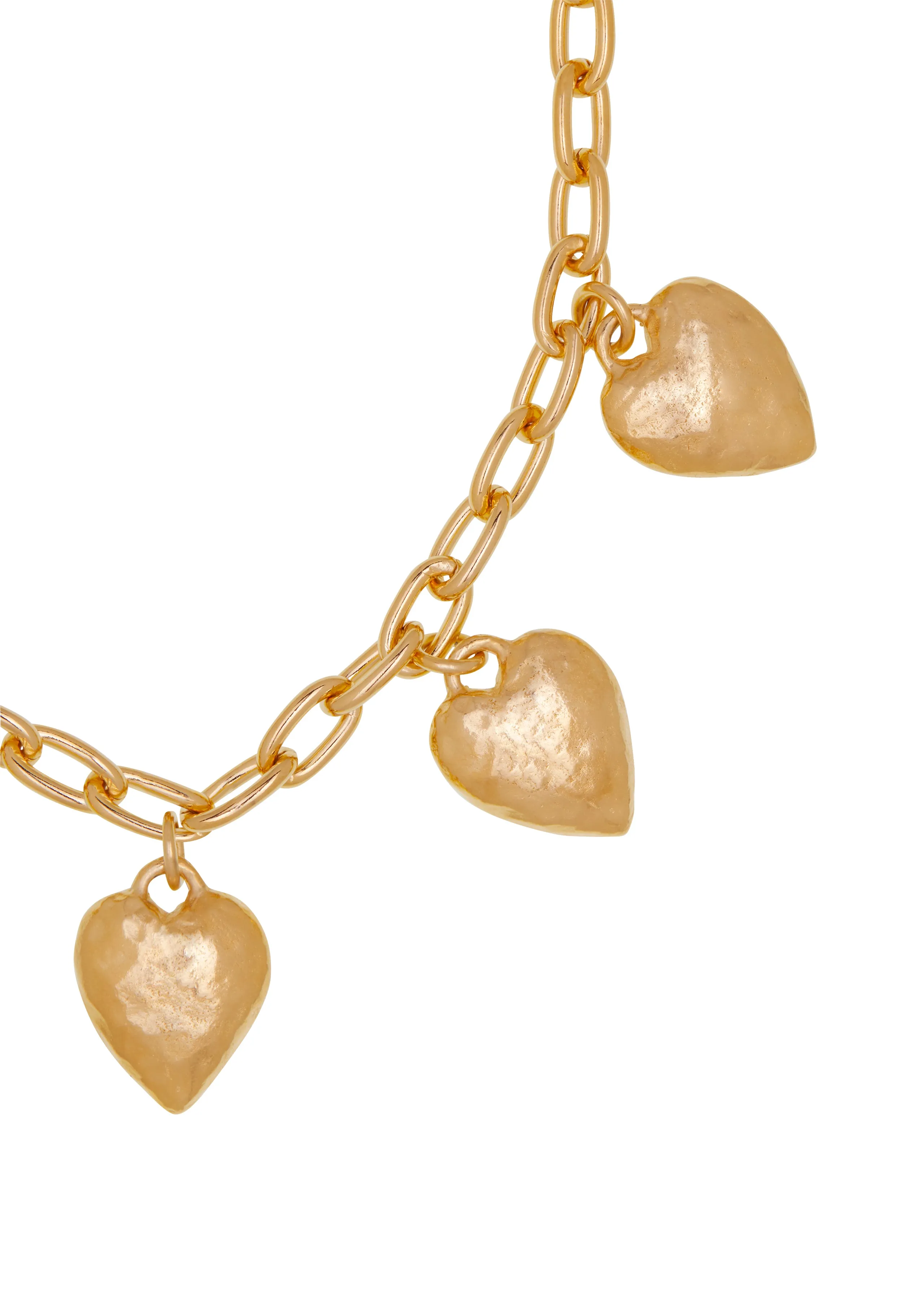 Heart Burn Necklace in Gold sold by Mondo Mondo product image thumbnail 3
