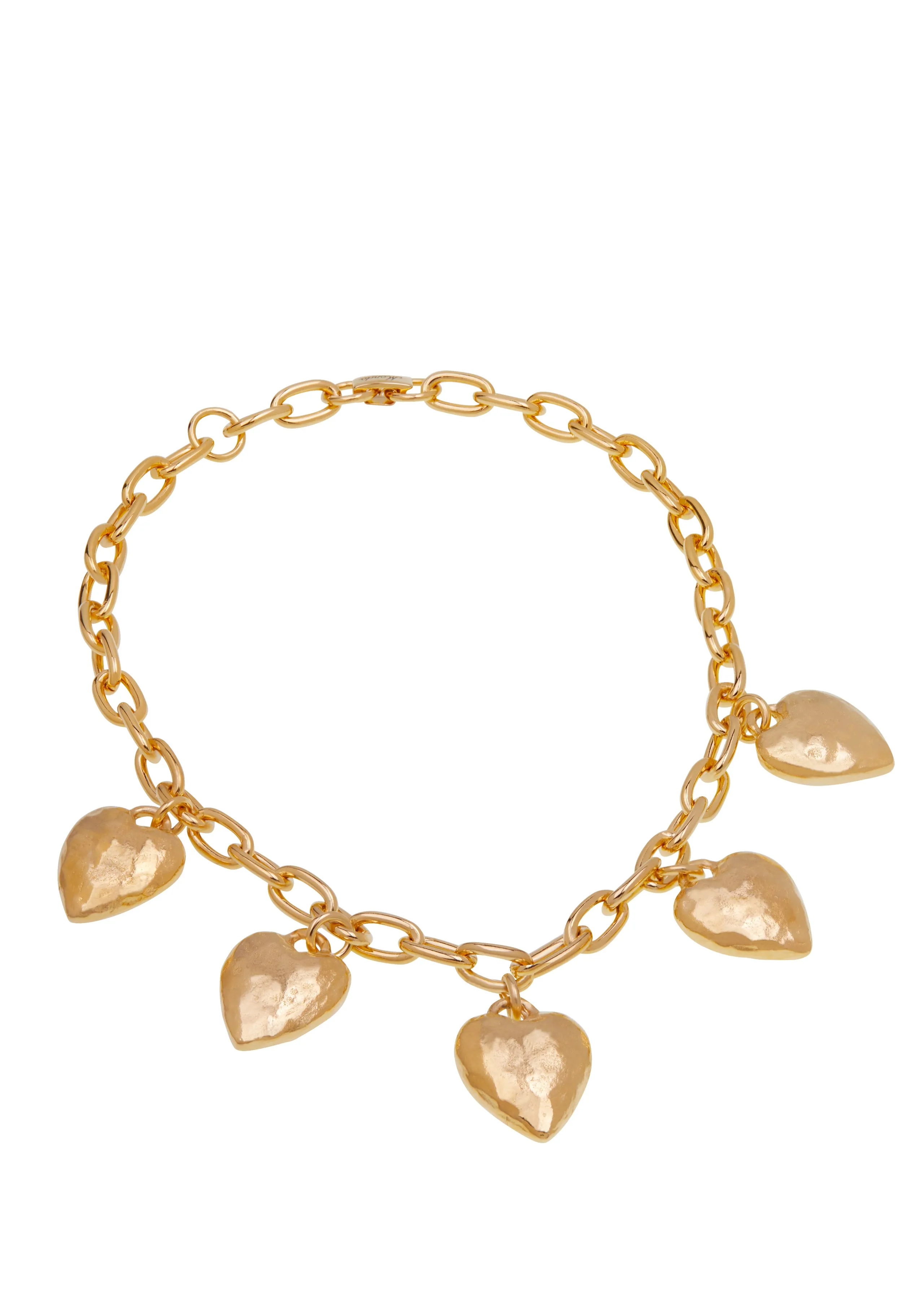 Heart Burn Necklace in Gold sold by Mondo Mondo product image thumbnail 2