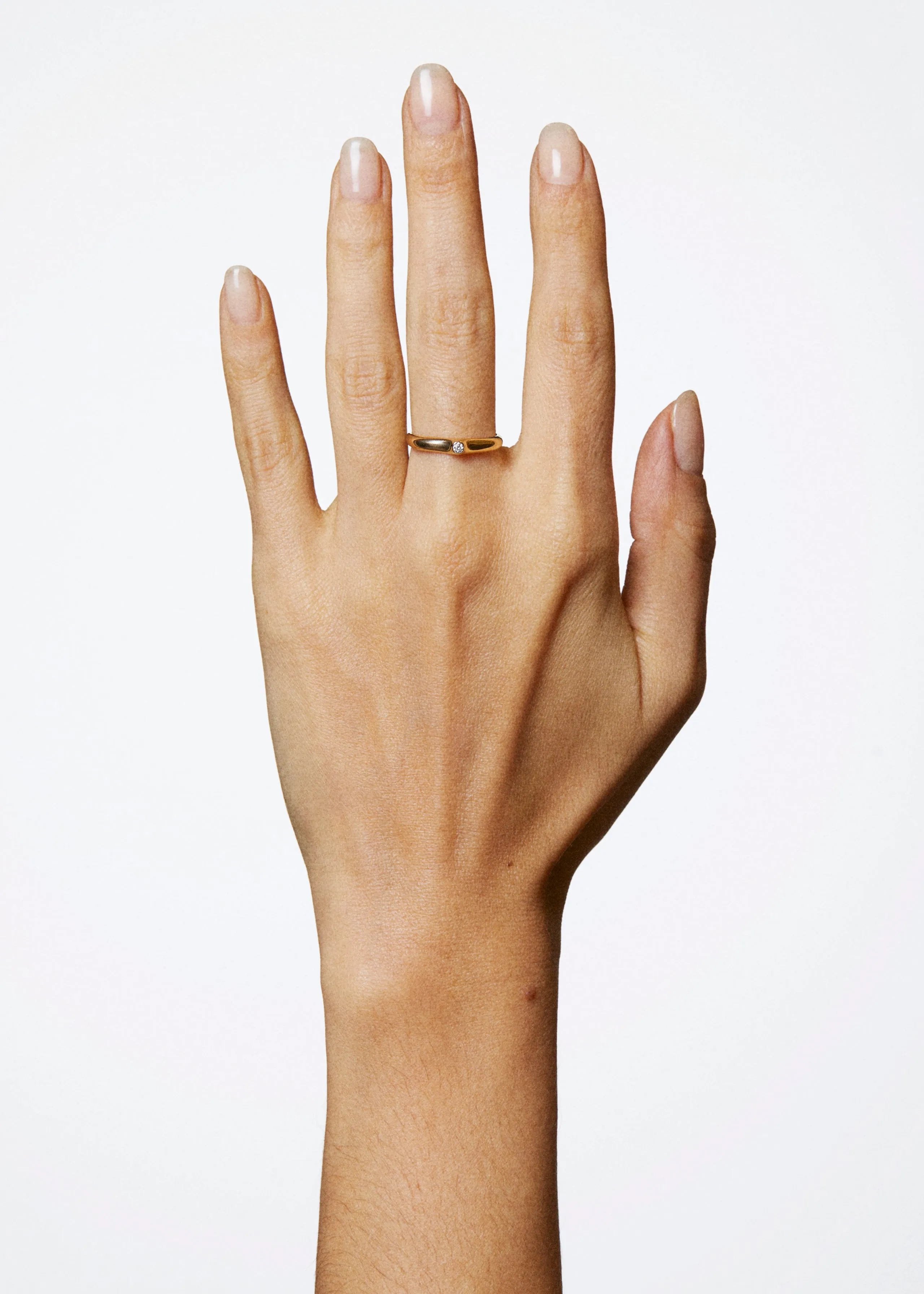 Dulce Ring in Gold - Faceted Ruby sold by Mondo Mondo product image thumbnail 4