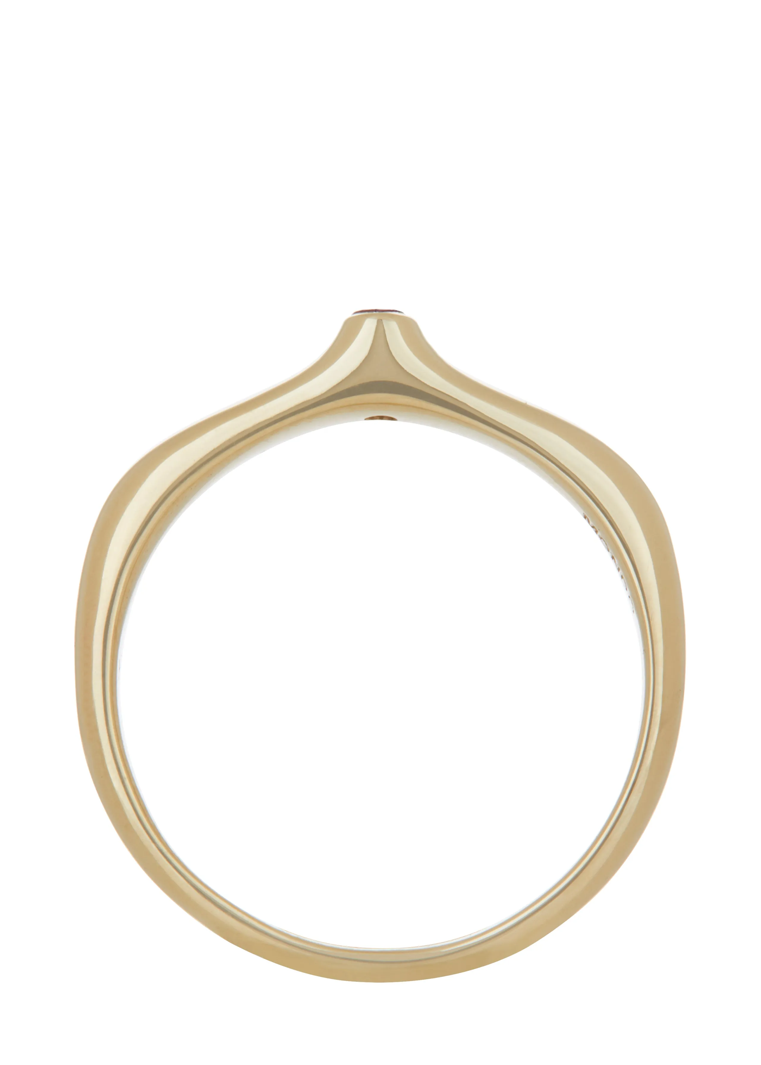Dulce Ring in Gold - Faceted Ruby sold by Mondo Mondo product image thumbnail 3