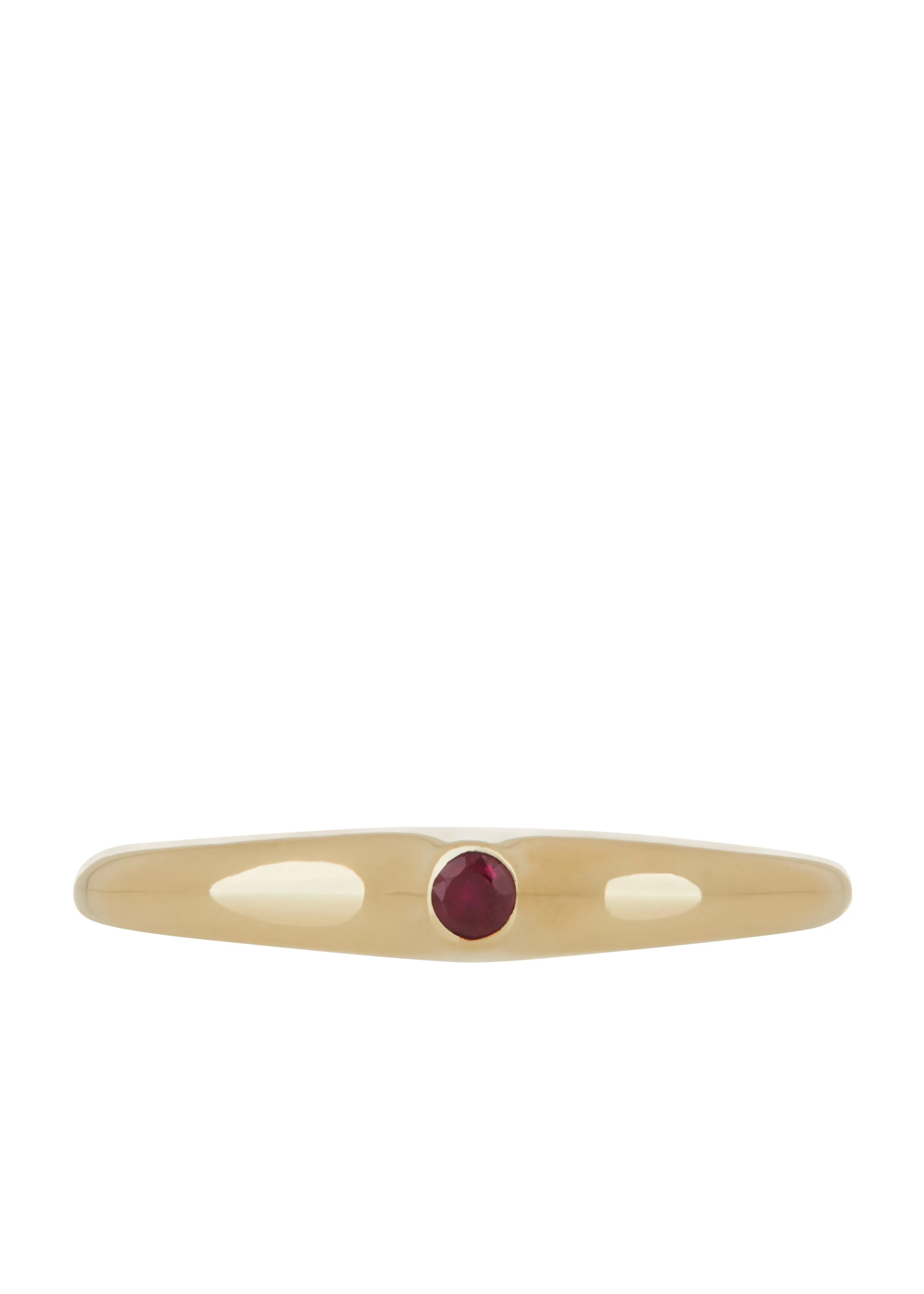Dulce Ring in Gold - Faceted Ruby sold by Mondo Mondo