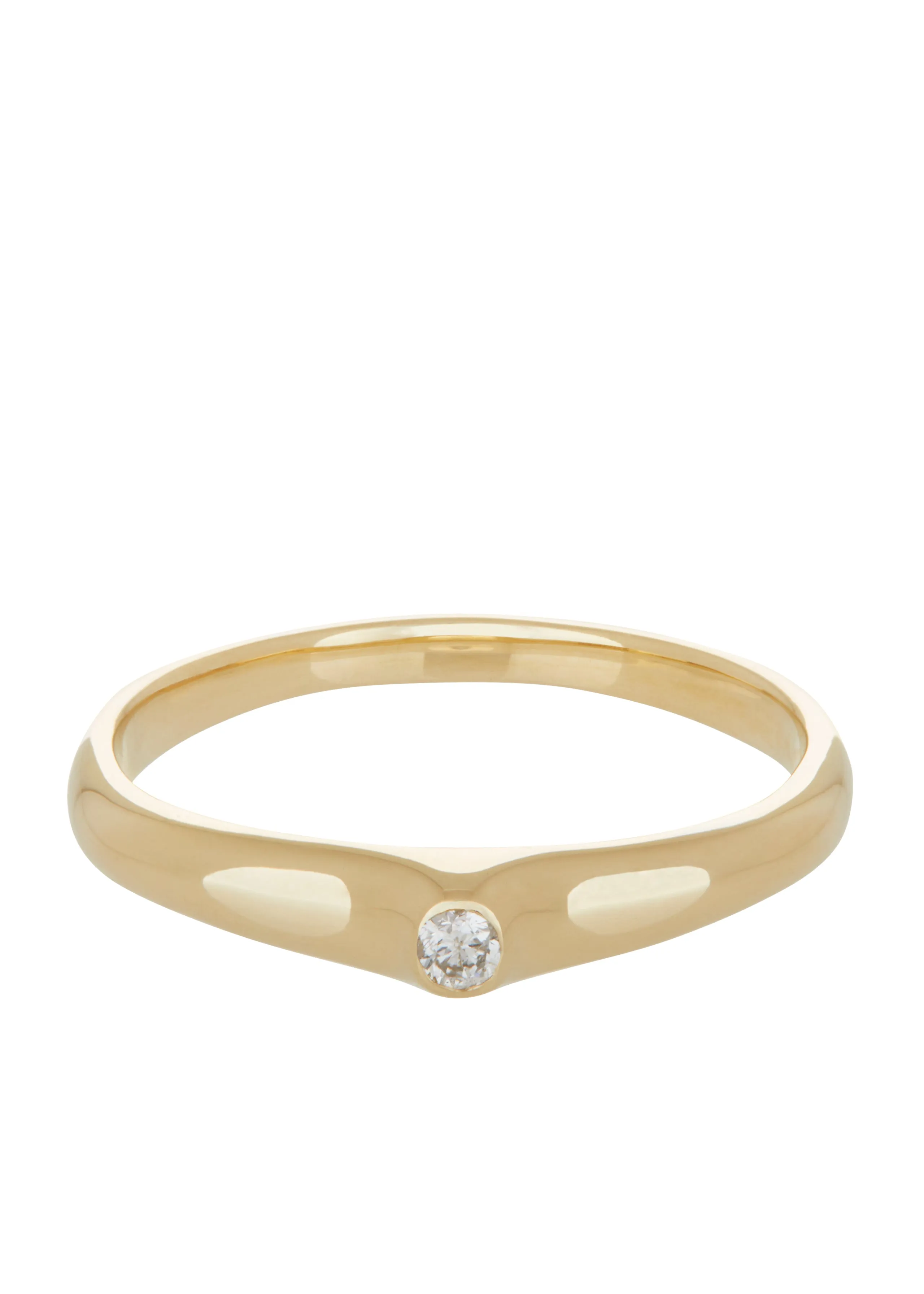 Dulce Ring in Gold - Diamond sold by Mondo Mondo product image thumbnail 3
