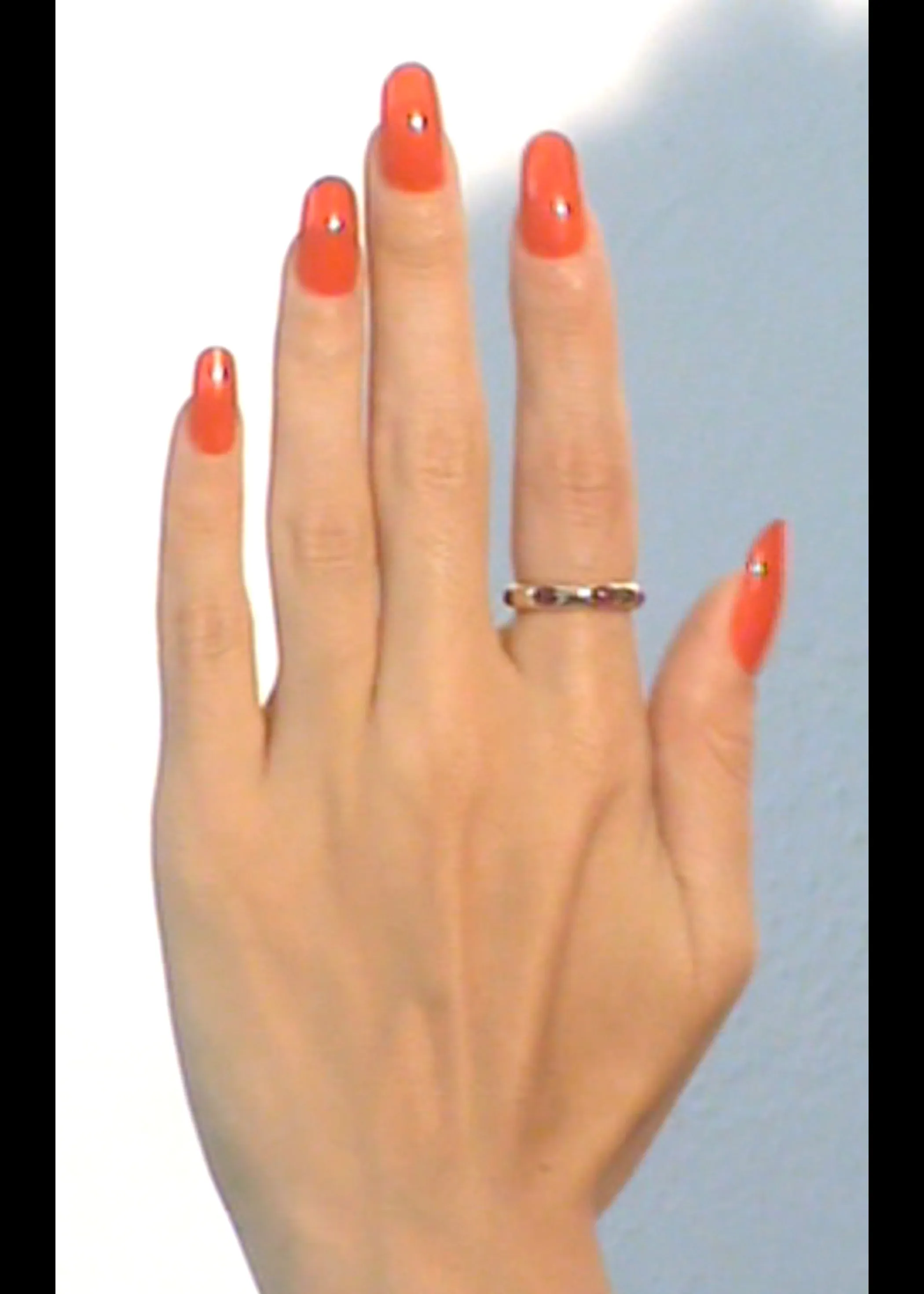 Orbital Ring in 14k - Faceted White Topaz sold by Mondo Mondo product image thumbnail 4