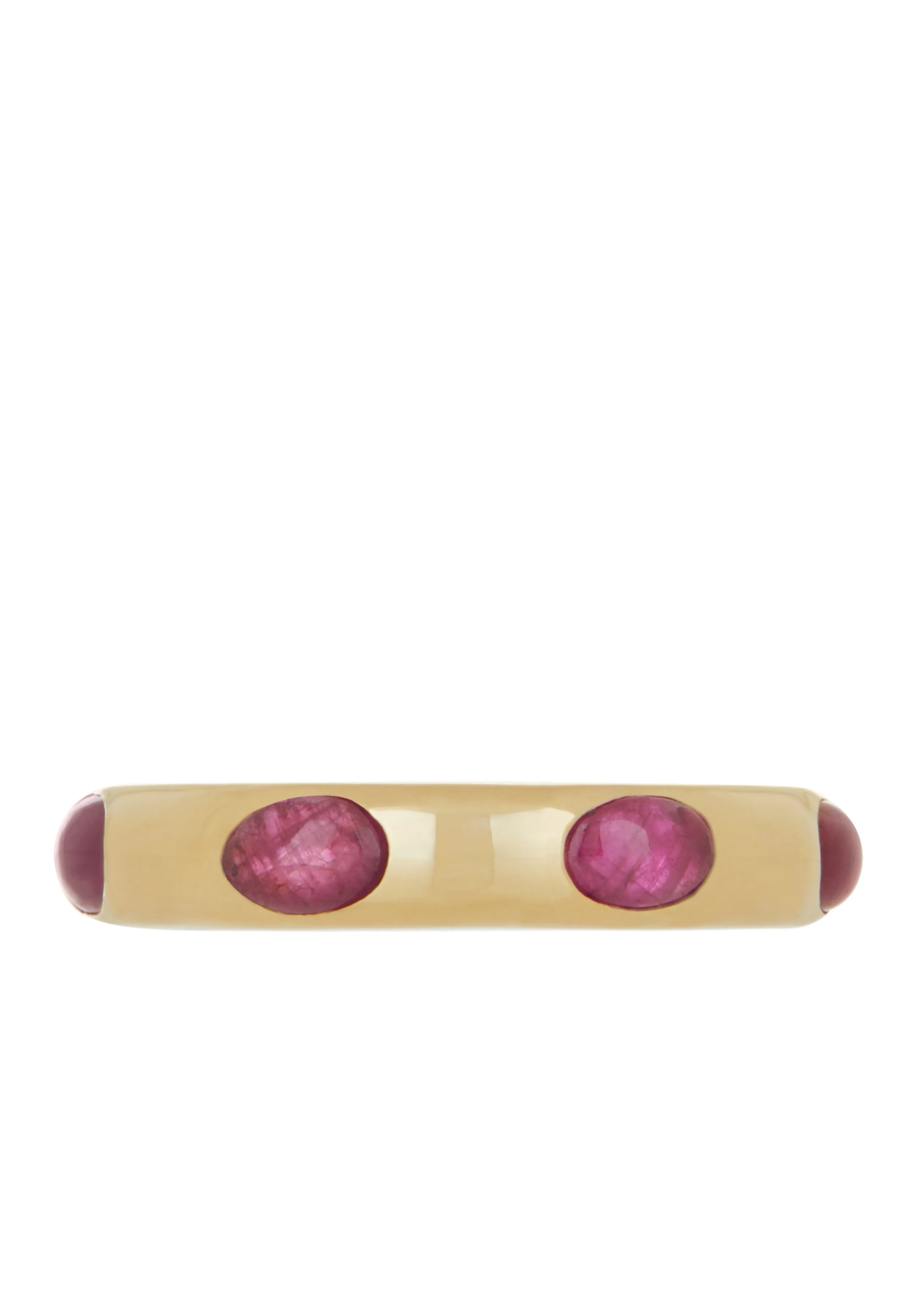 Orbital Ring in 14k - Ruby sold by Mondo Mondo
