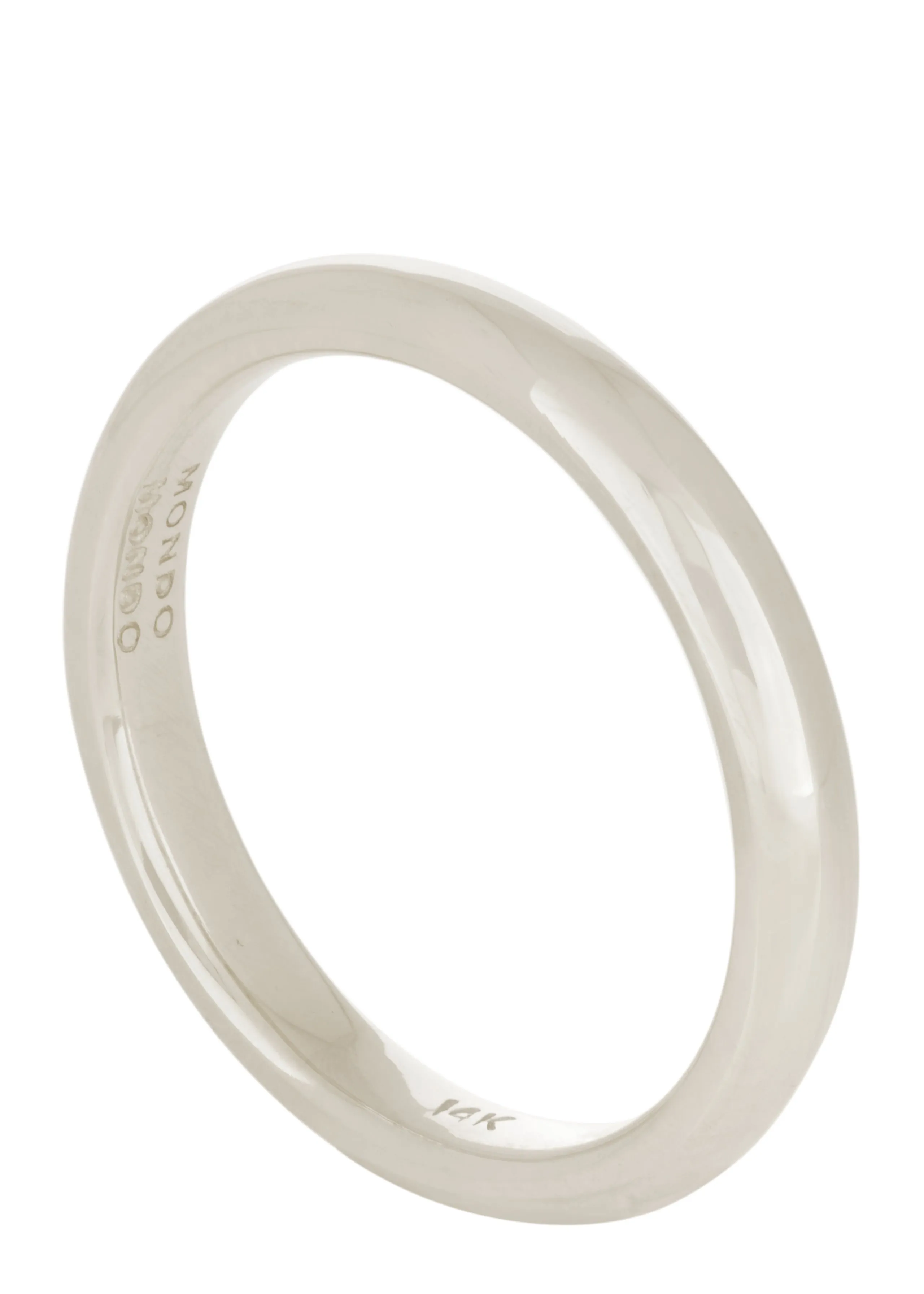 Socorro Band 4mm in Sterling Silver sold by Mondo Mondo product image thumbnail 3