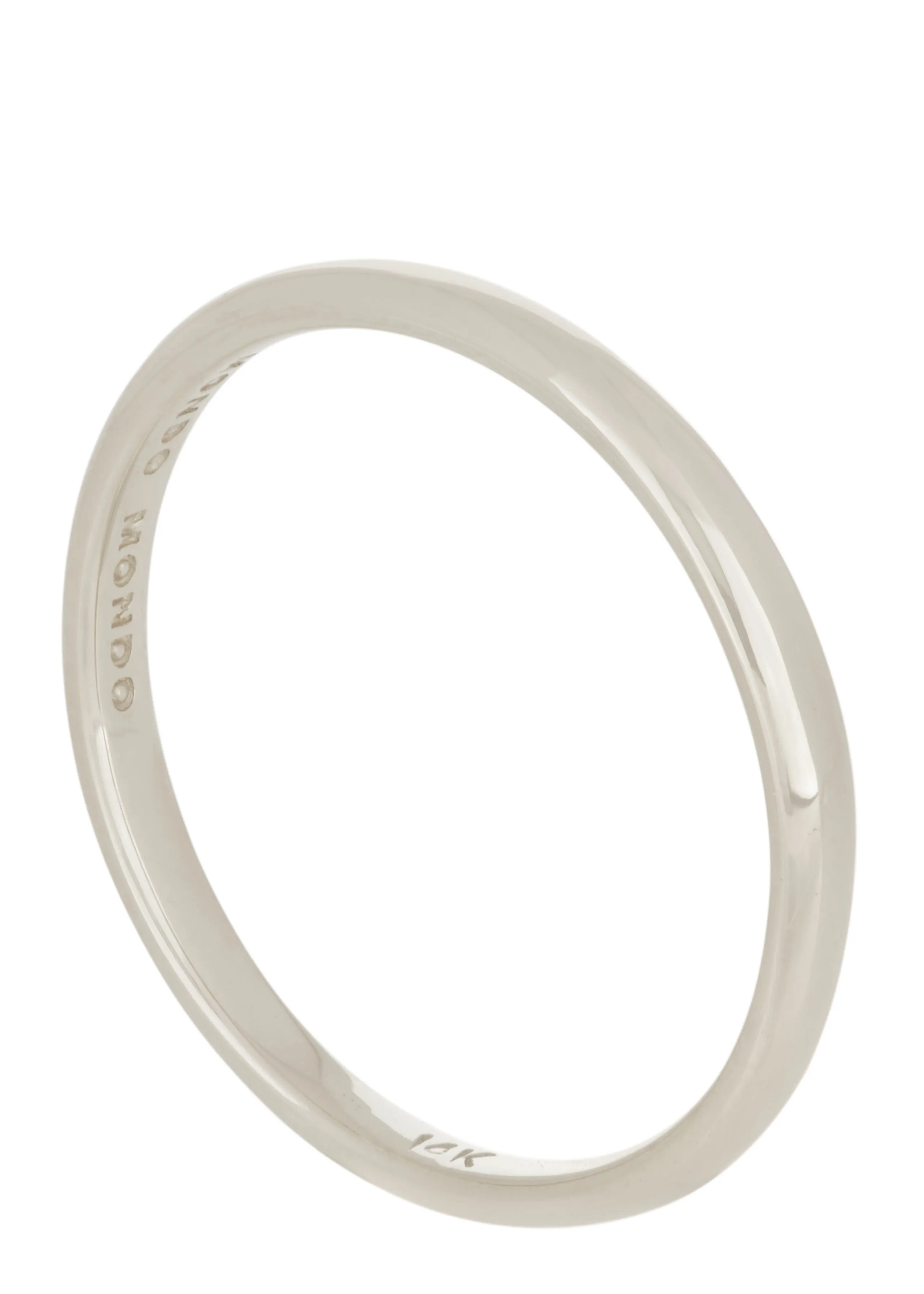 Socorro Band 3mm in Sterling Silver sold by Mondo Mondo product image thumbnail 2