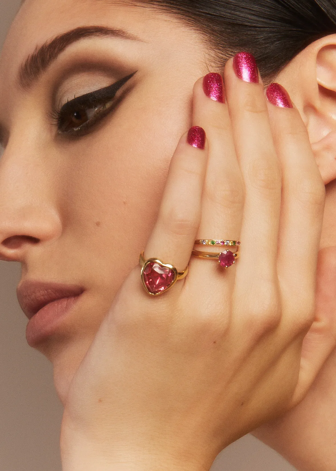 Queen Ring - Ruby sold by Mondo Mondo product image thumbnail 4