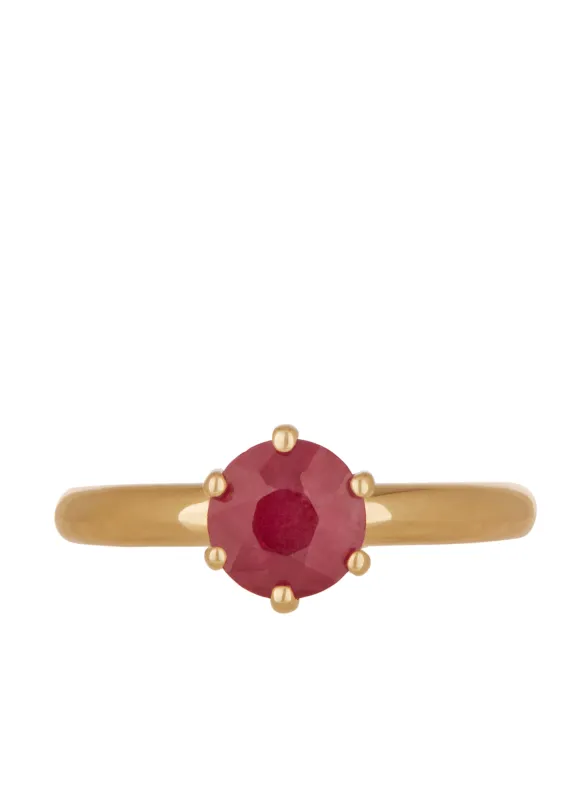 Queen Ring - Ruby sold by Mondo Mondo