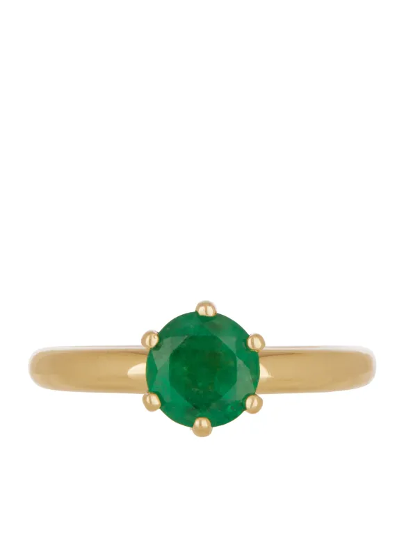 Queen Ring - Emerald sold by Mondo Mondo