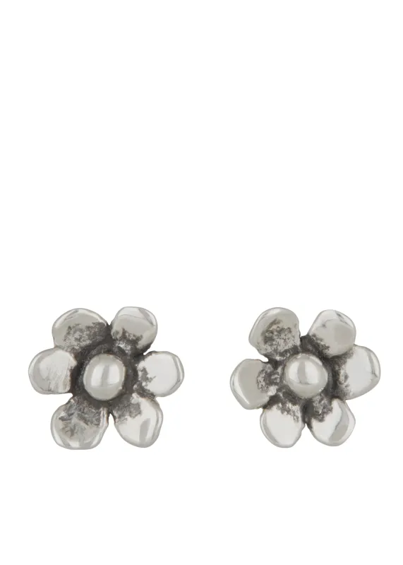 Mini Daisy Studs in Sterling Silver - Solid sold by Mondo Mondo