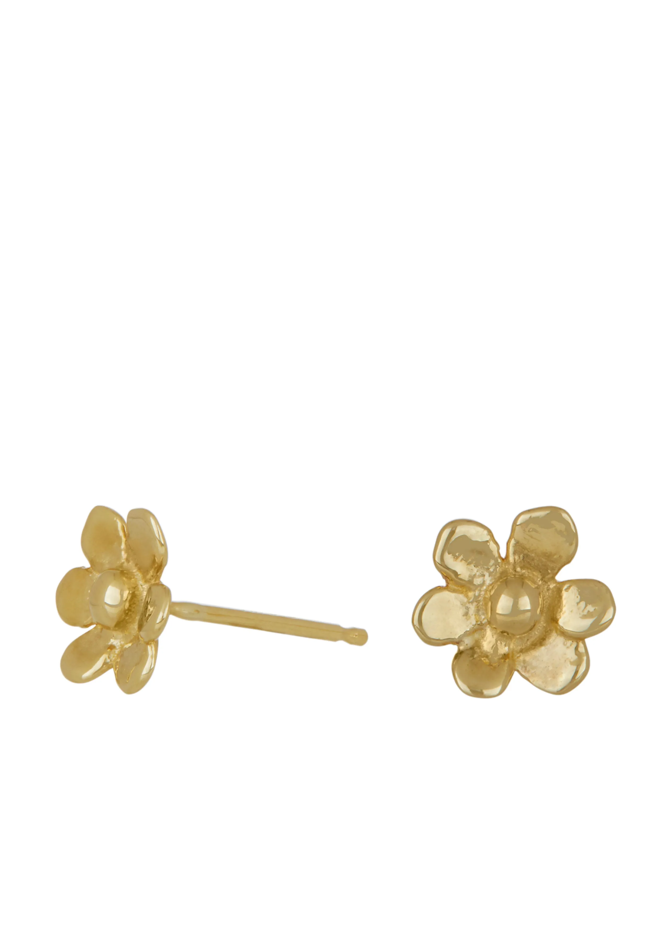 Mini Daisy Studs in 14k - Solid sold by Mondo Mondo product image thumbnail 2