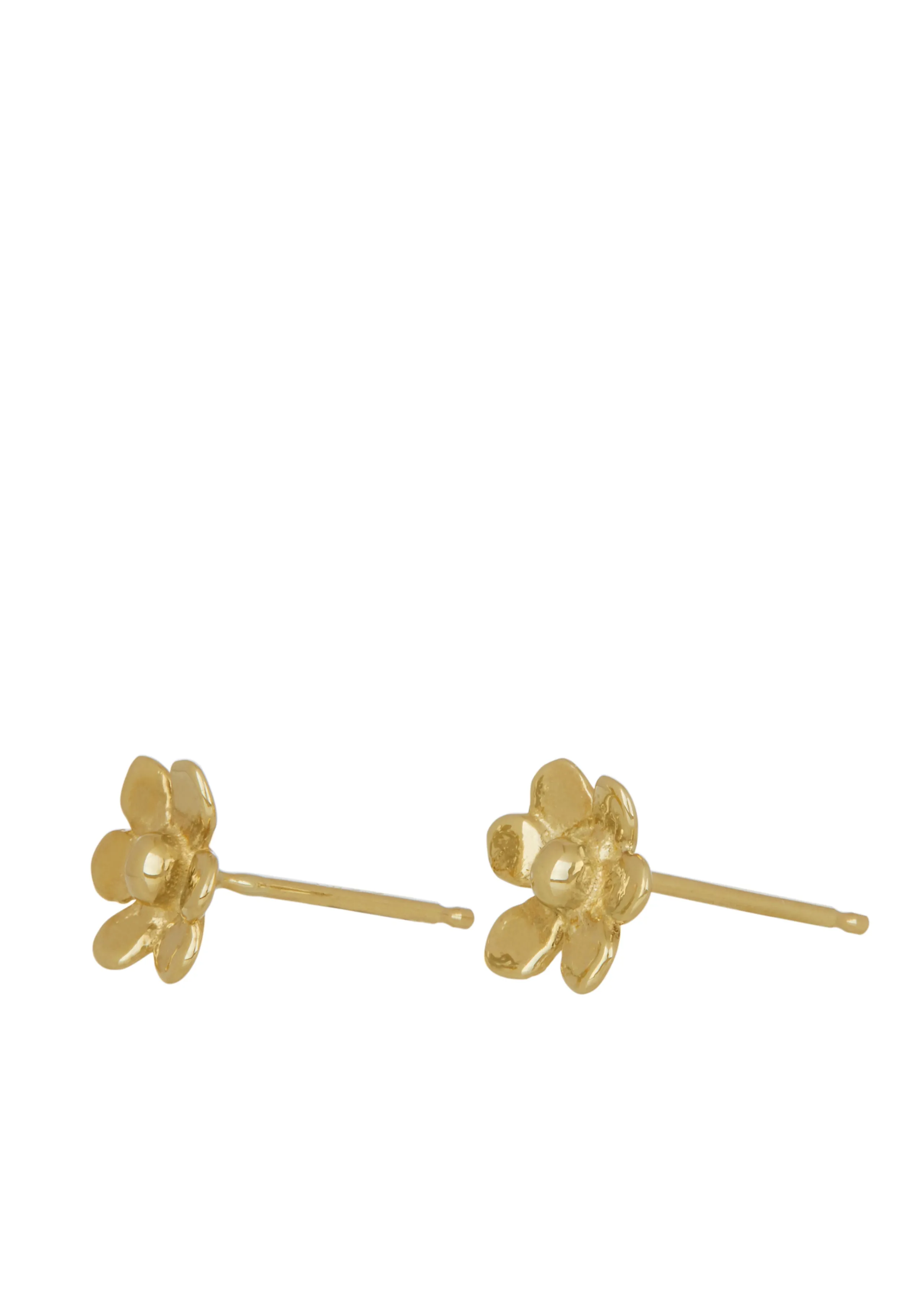 Mini Daisy Studs in 14k - Solid sold by Mondo Mondo product image thumbnail 3