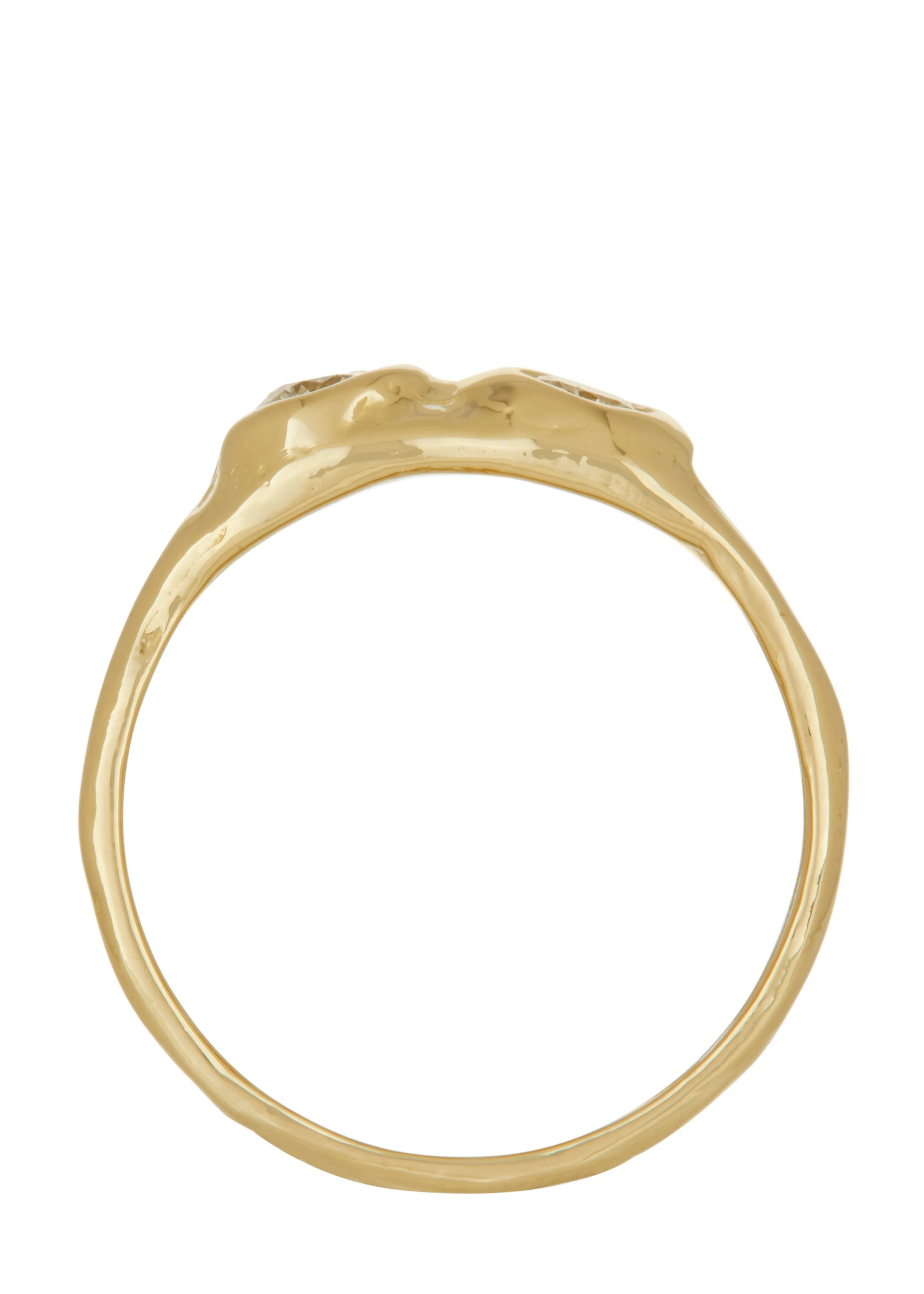 Felt Ring Divine in 14k - Diamonds sold by Mondo Mondo product image thumbnail 2