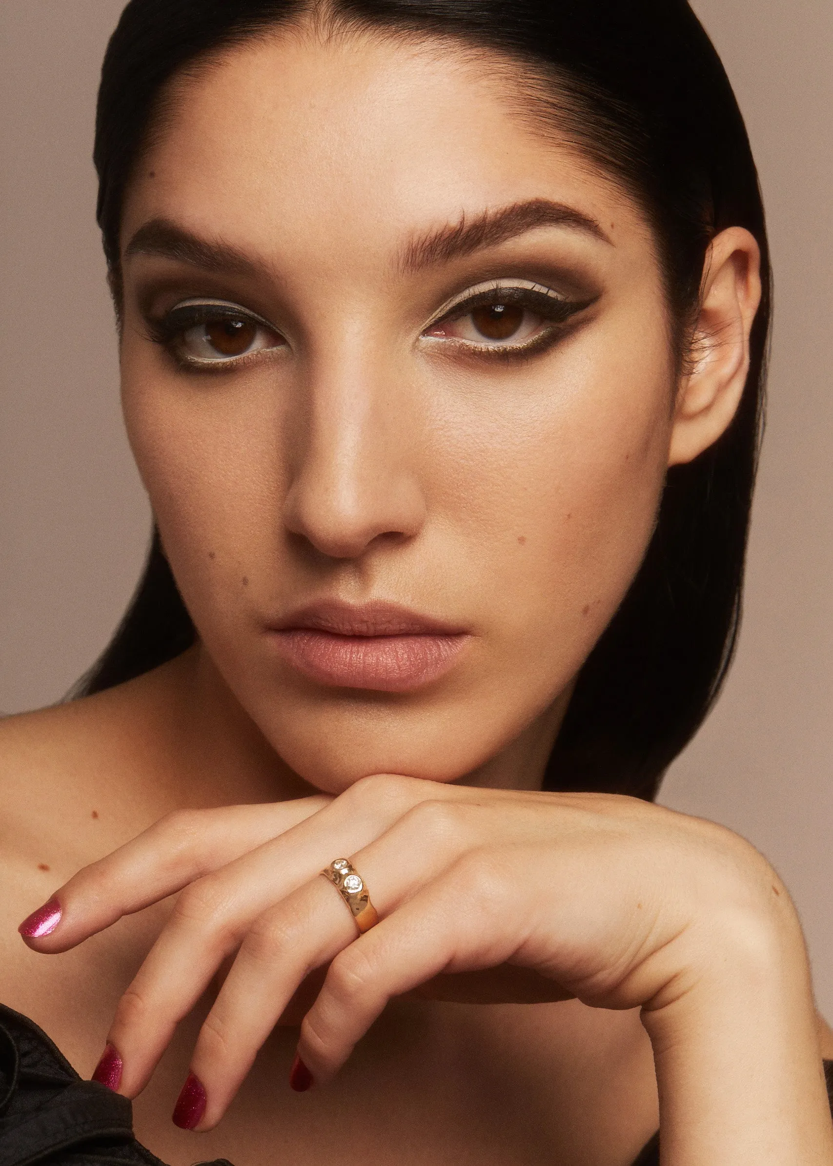 Felt Ring Divine in 14k - Diamonds sold by Mondo Mondo product image thumbnail 5