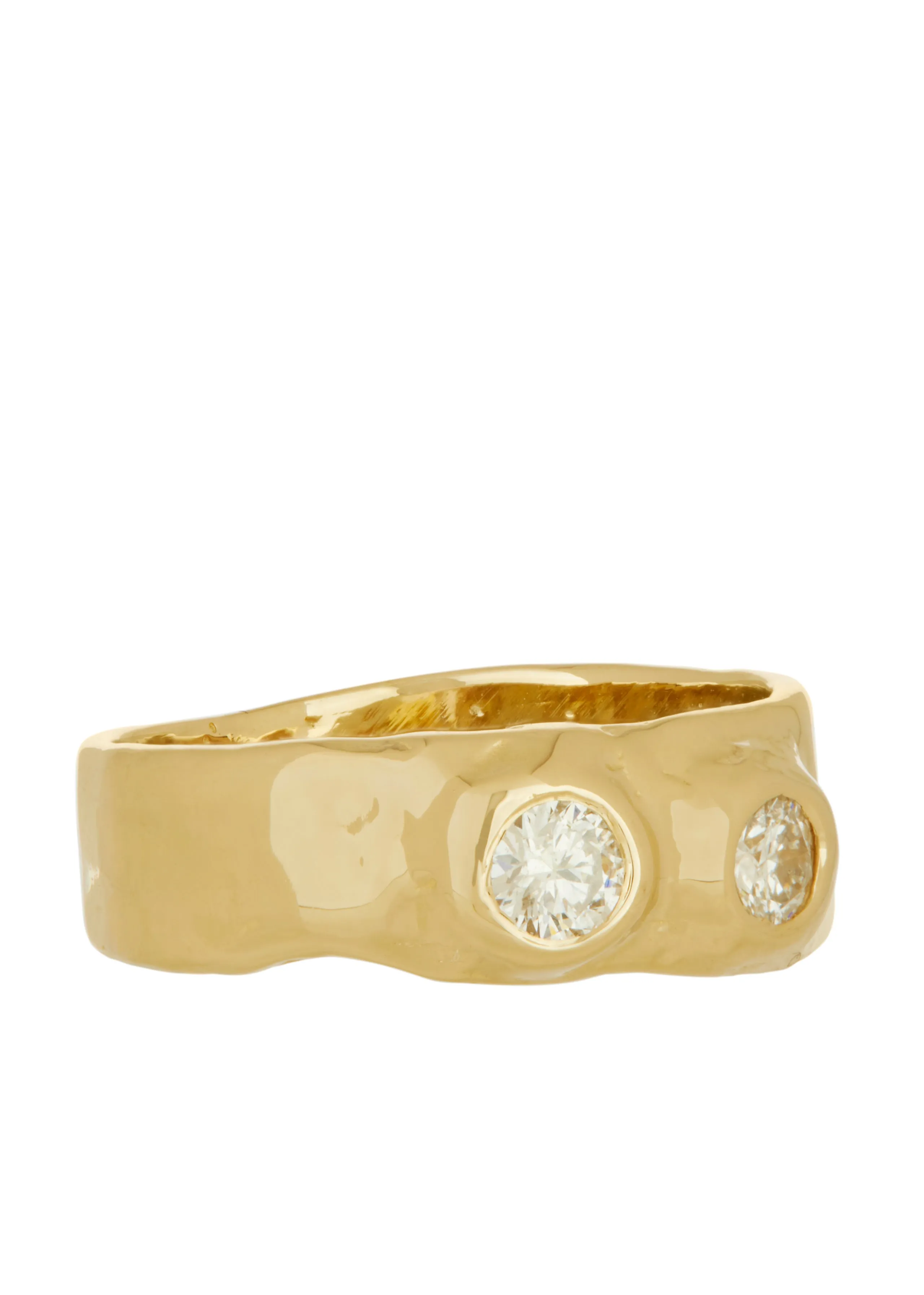 Felt Ring Divine in 14k - Diamonds sold by Mondo Mondo product image thumbnail 3