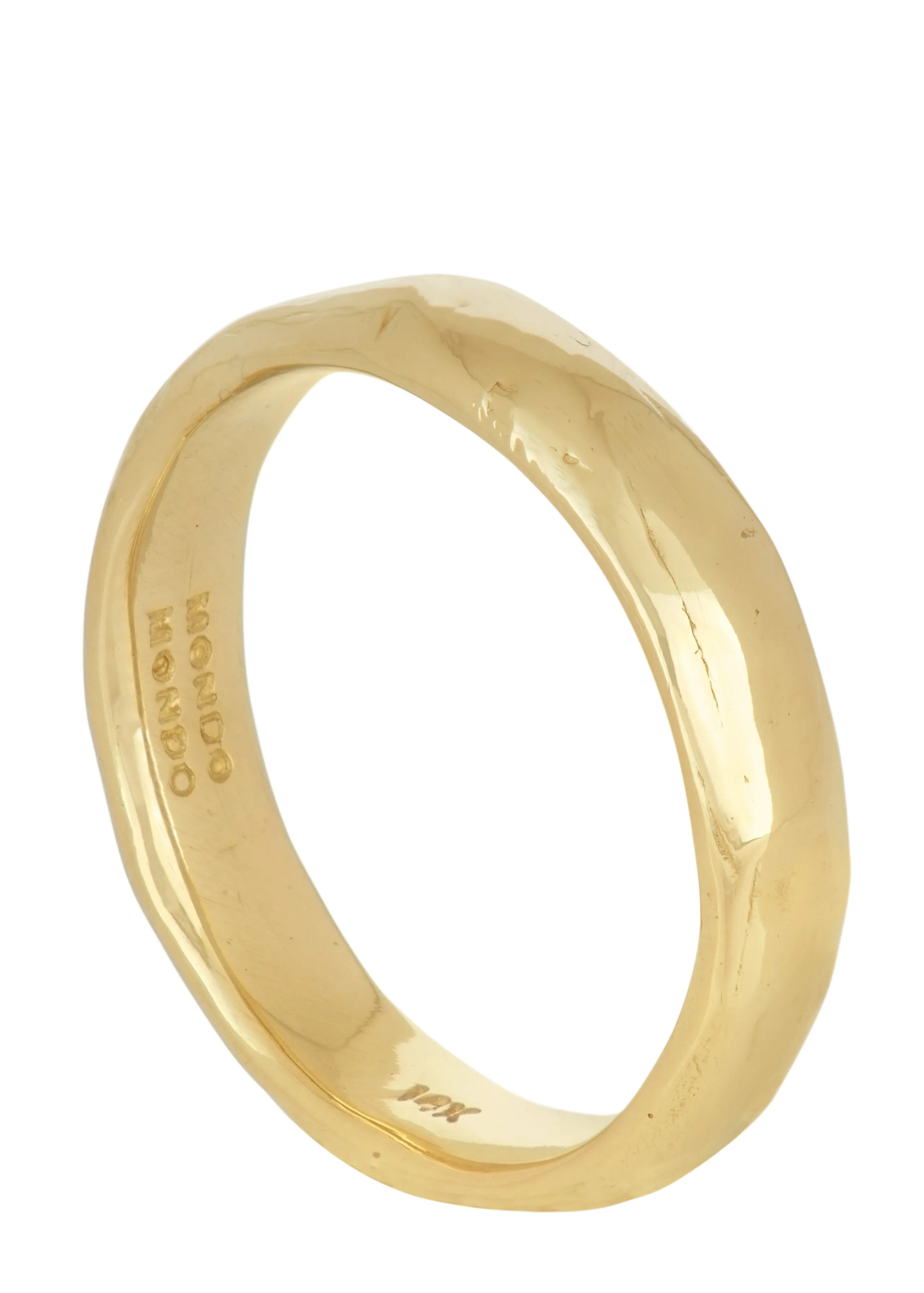 Amador Band 4mm in 14k sold by Mondo Mondo product image thumbnail 2
