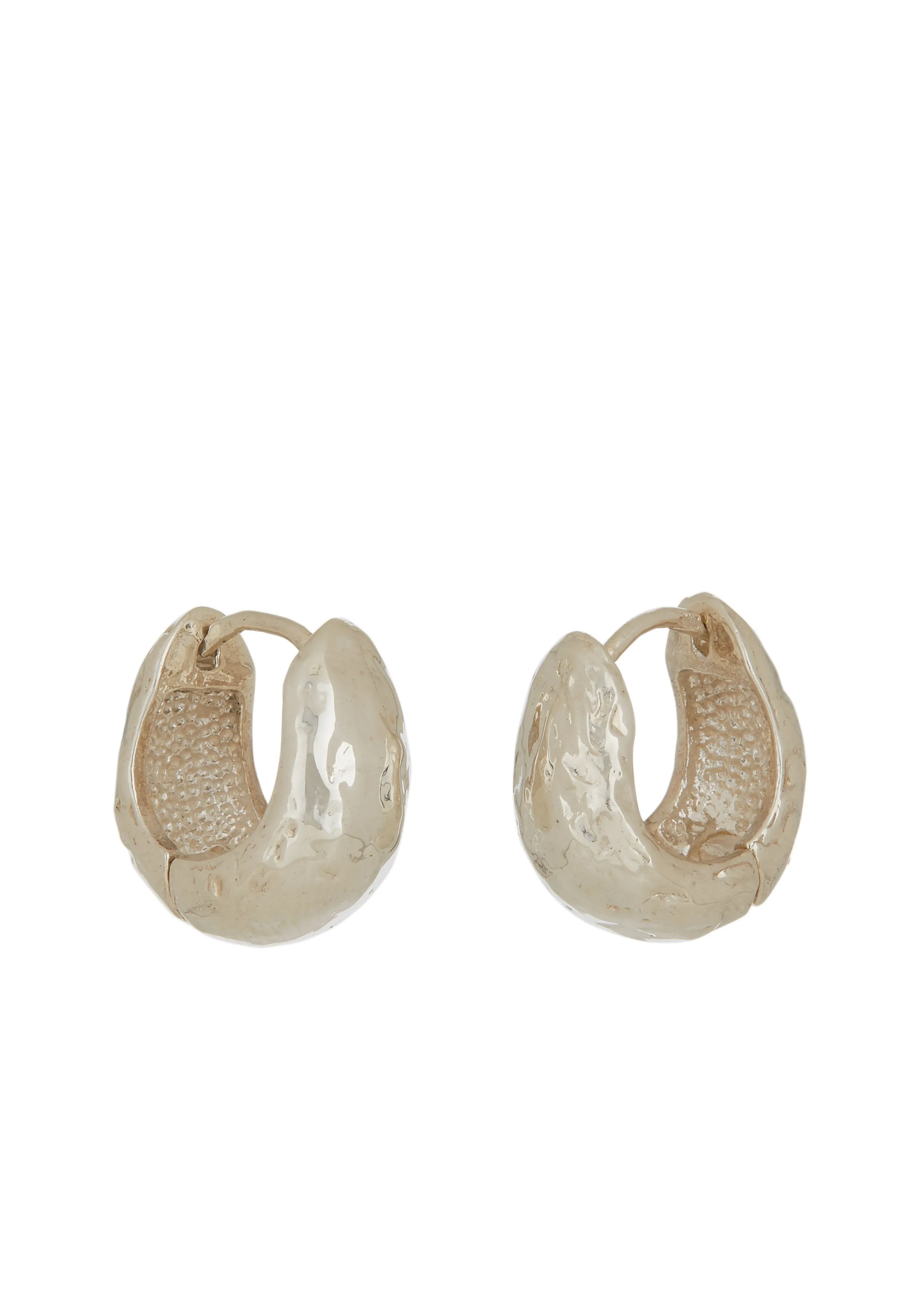 Cosmopolitan Hoops in Sterling Silver sold by Mondo Mondo product image thumbnail 3