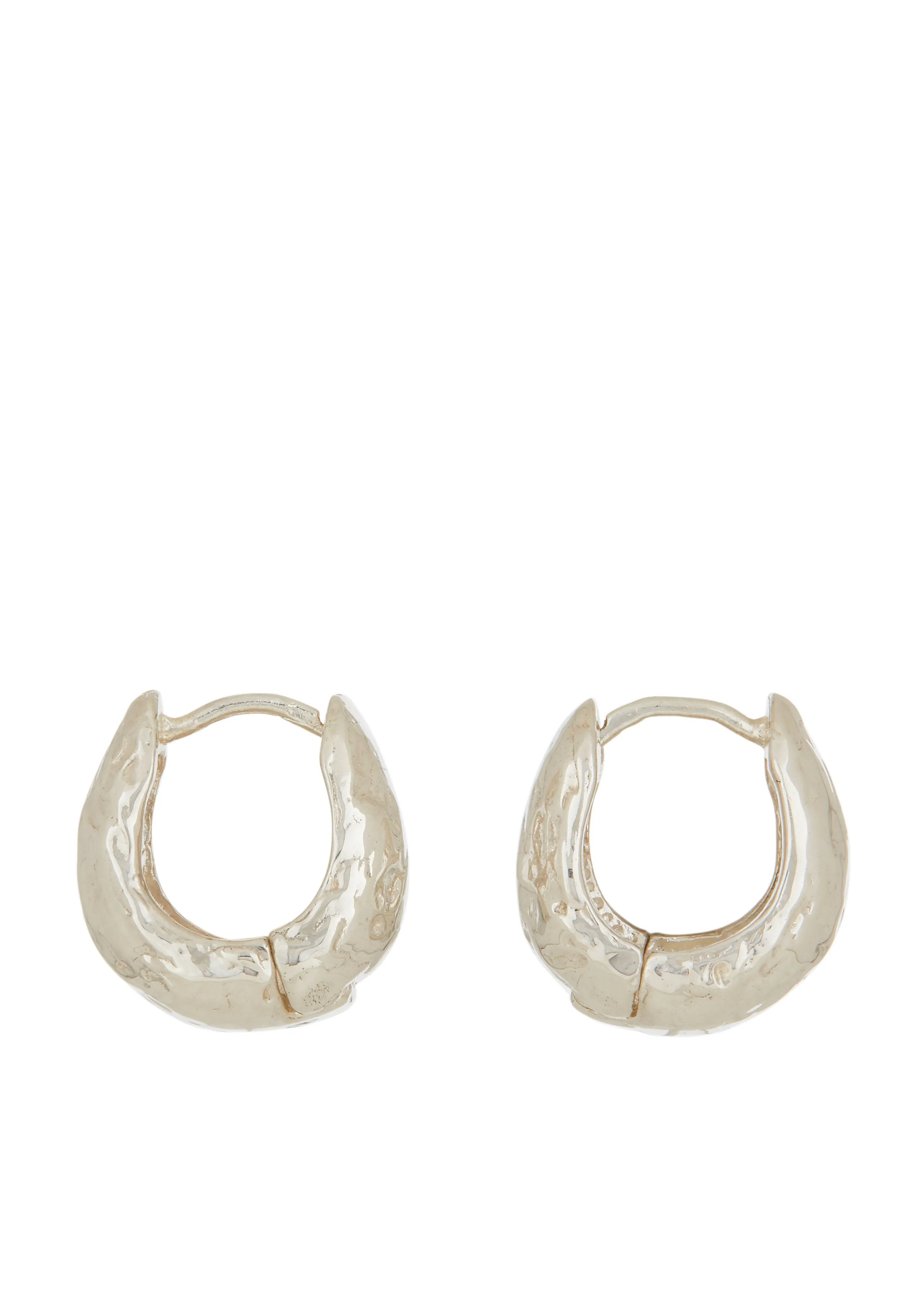 Cosmopolitan Hoops in Sterling Silver sold by Mondo Mondo