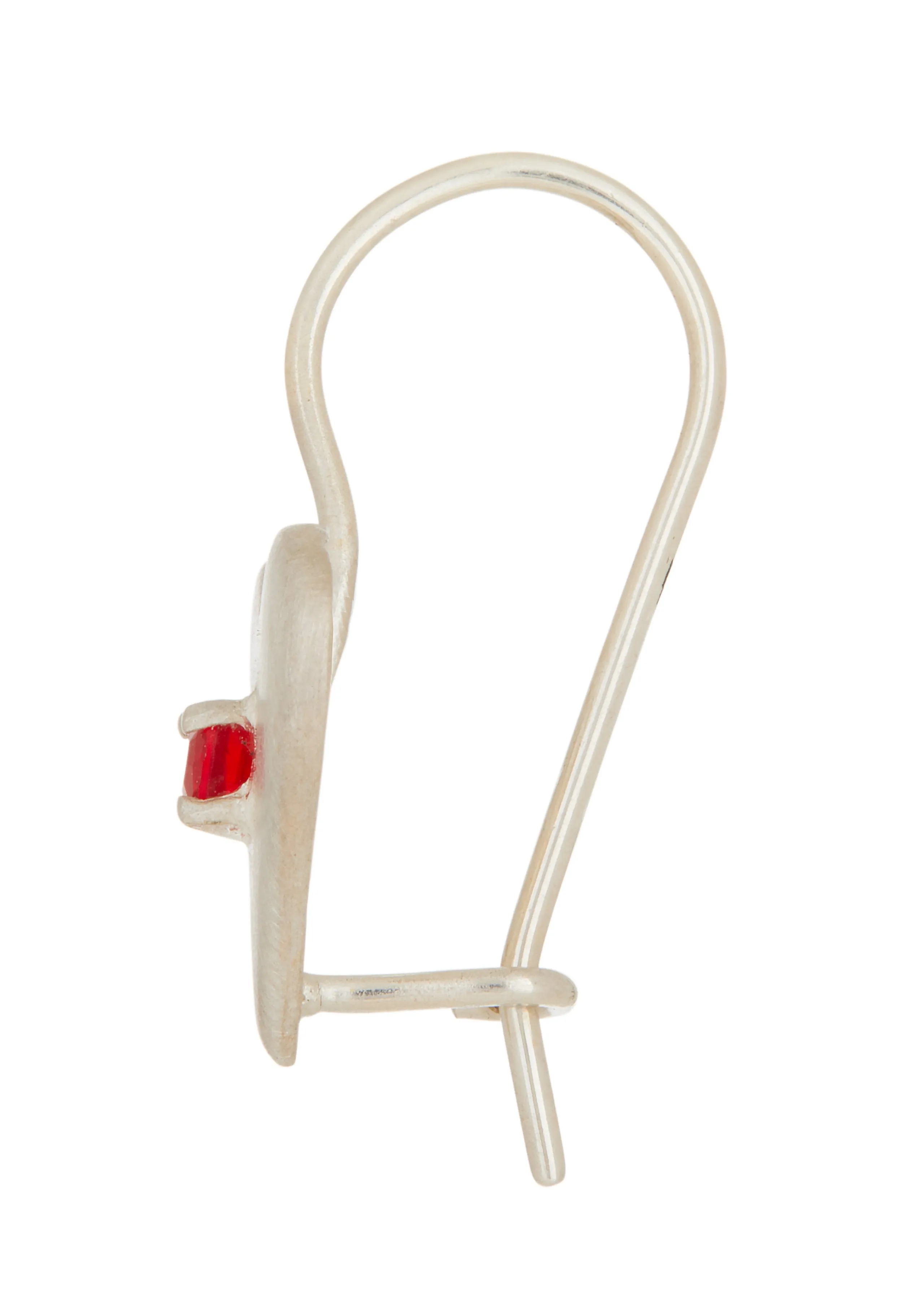 Sweetheart Earrings in Sterling Silver sold by Mondo Mondo product image thumbnail 2