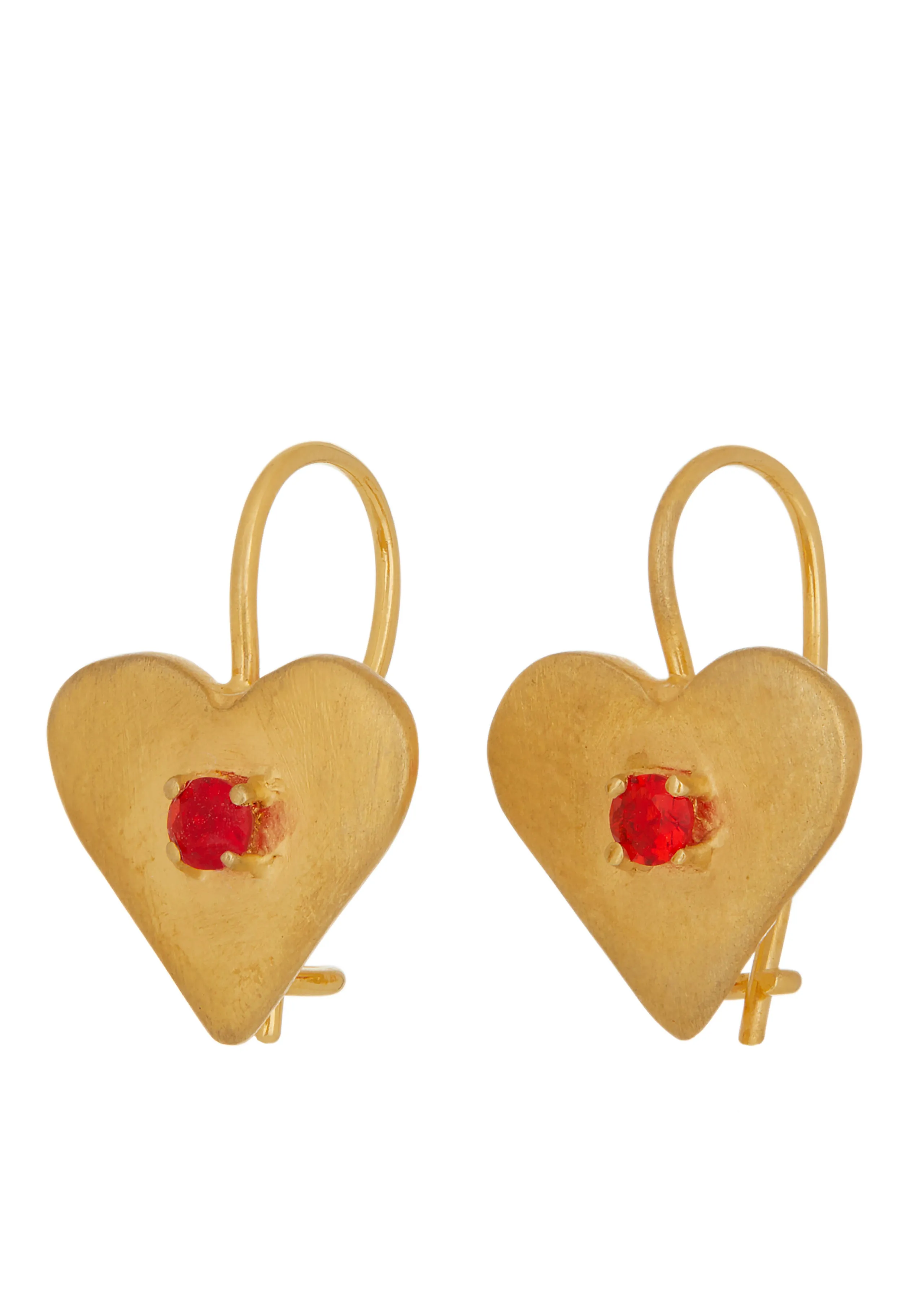 Sweetheart Earrings in Gold sold by Mondo Mondo product image thumbnail 3
