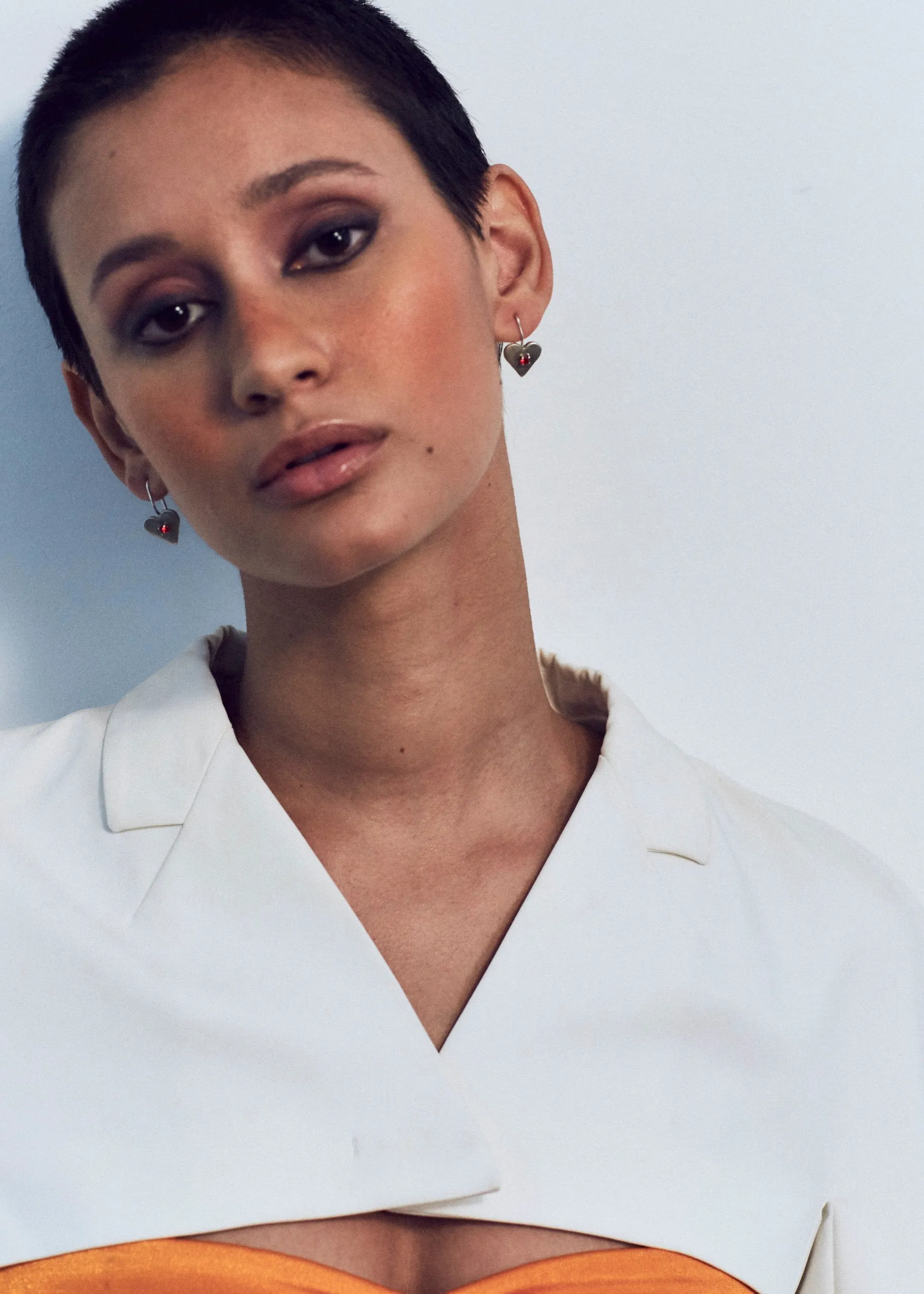 Sweetheart Earrings in Gold sold by Mondo Mondo product image thumbnail 2