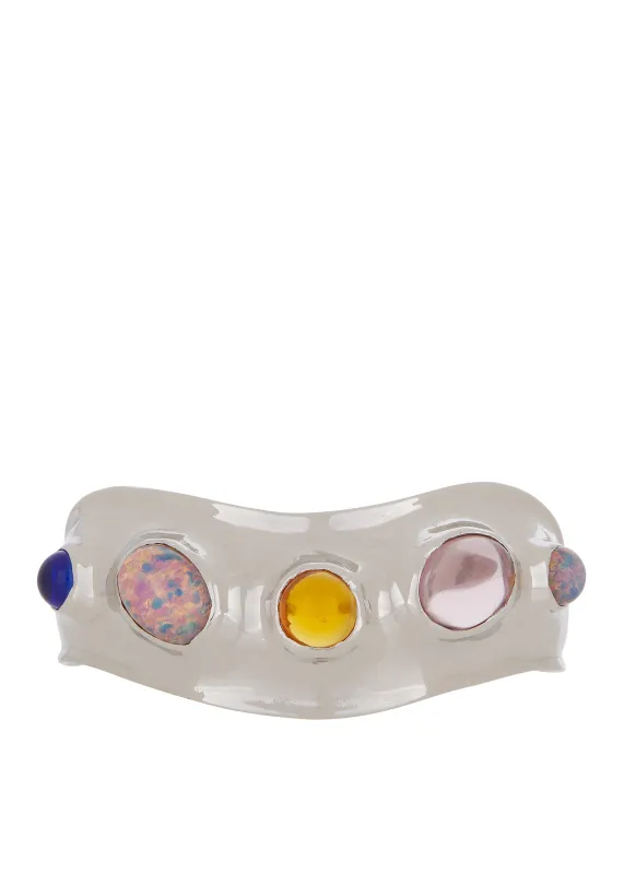 Sono Cuff in Silver sold by Mondo Mondo