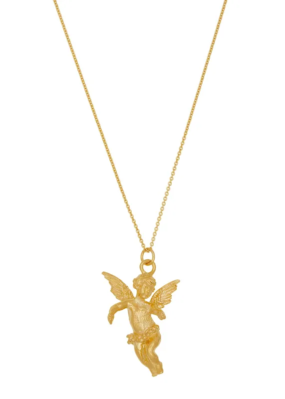 Angel Pendant in Gold sold by Mondo Mondo