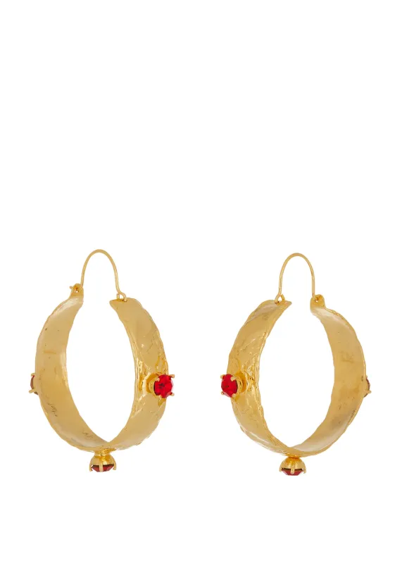 Esprit Hoops - Ruby sold by Mondo Mondo
