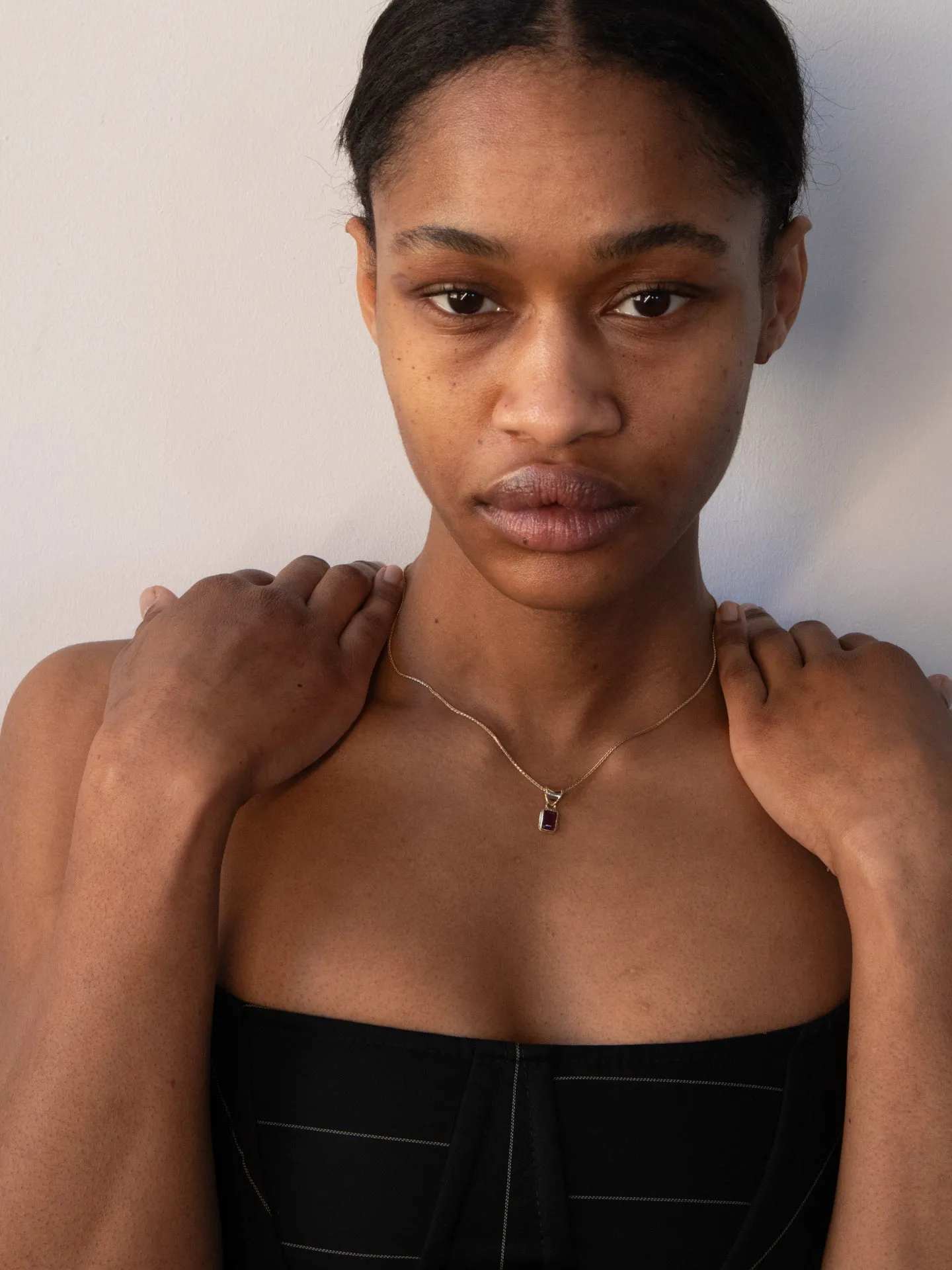 Mary Pendant in 14k - Ruby sold by Mondo Mondo product image thumbnail 4