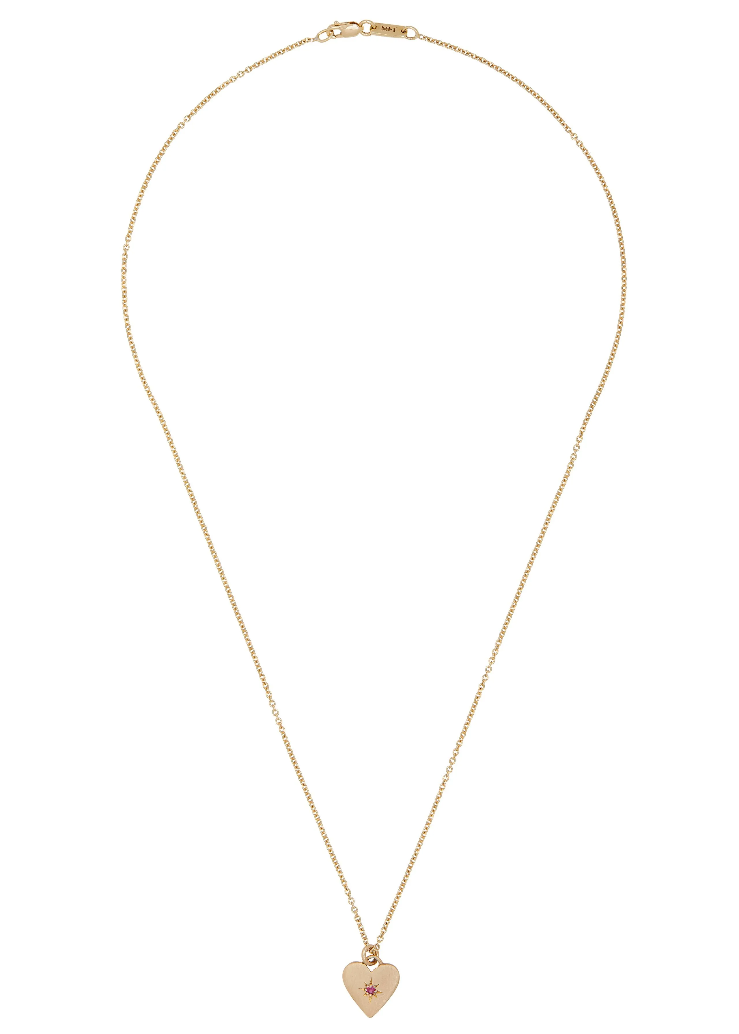Sweetheart Necklace in 14K sold by Mondo Mondo product image thumbnail 2