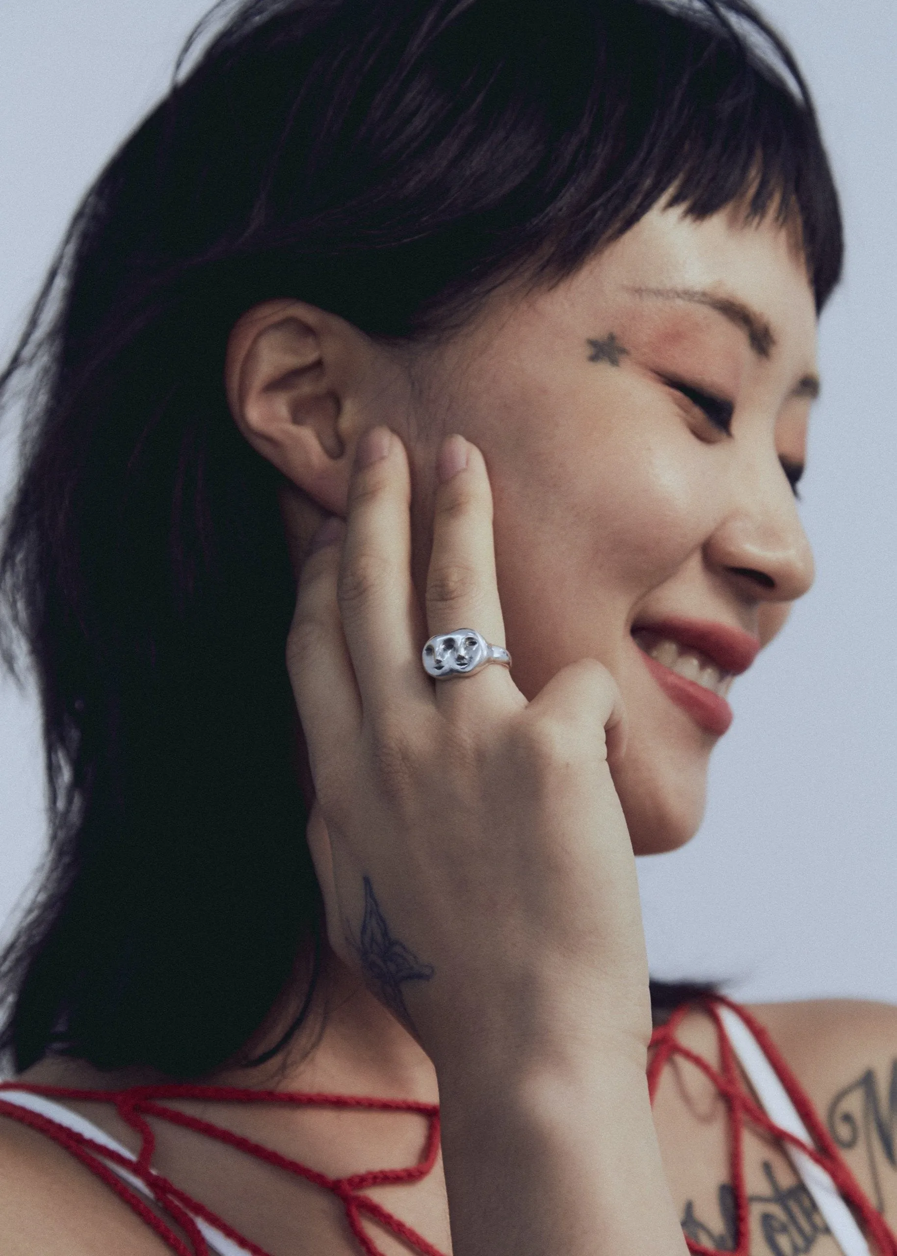 Janus Ring in Sterling Silver sold by Mondo Mondo product image thumbnail 3