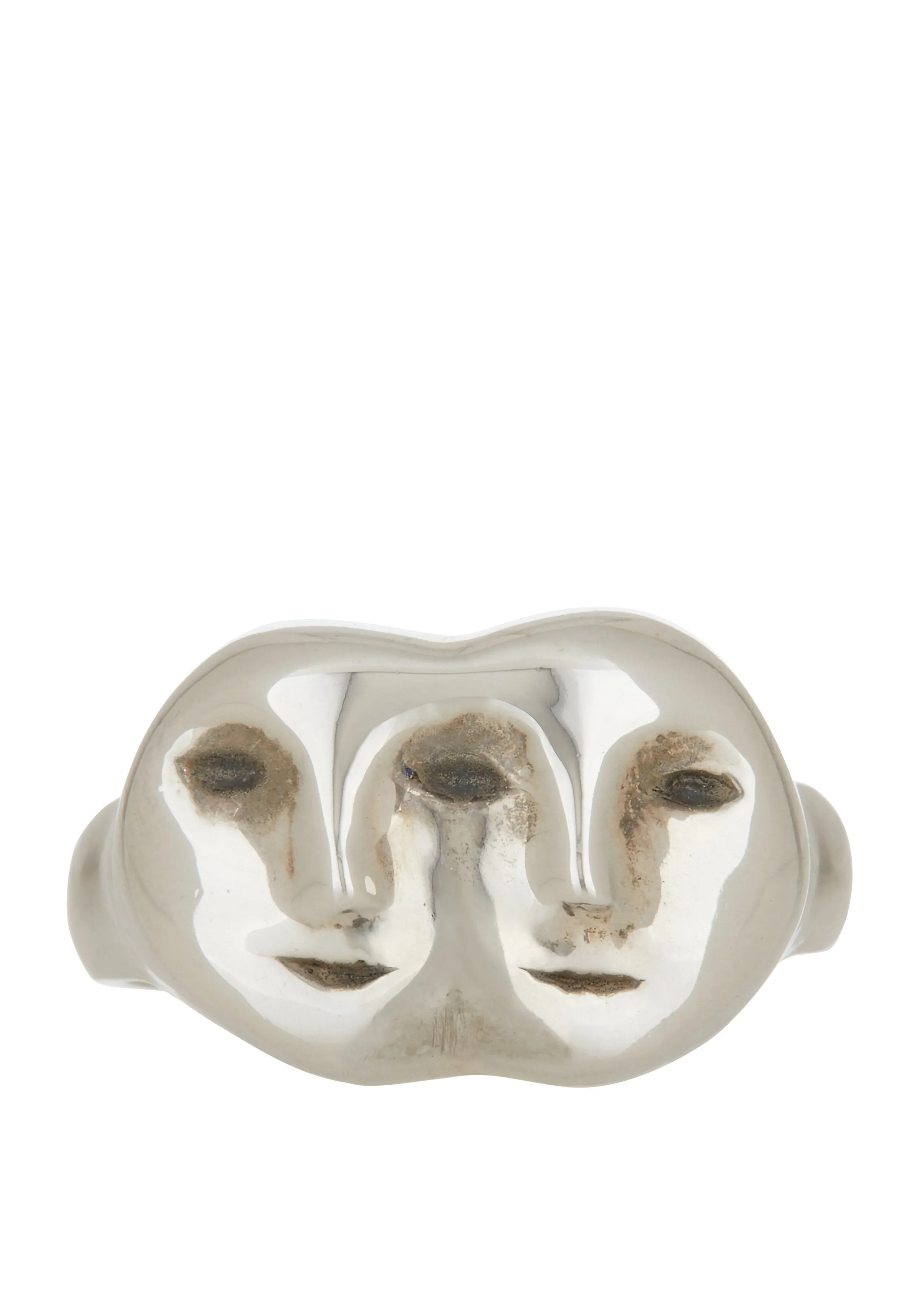 Janus Ring in Sterling Silver sold by Mondo Mondo