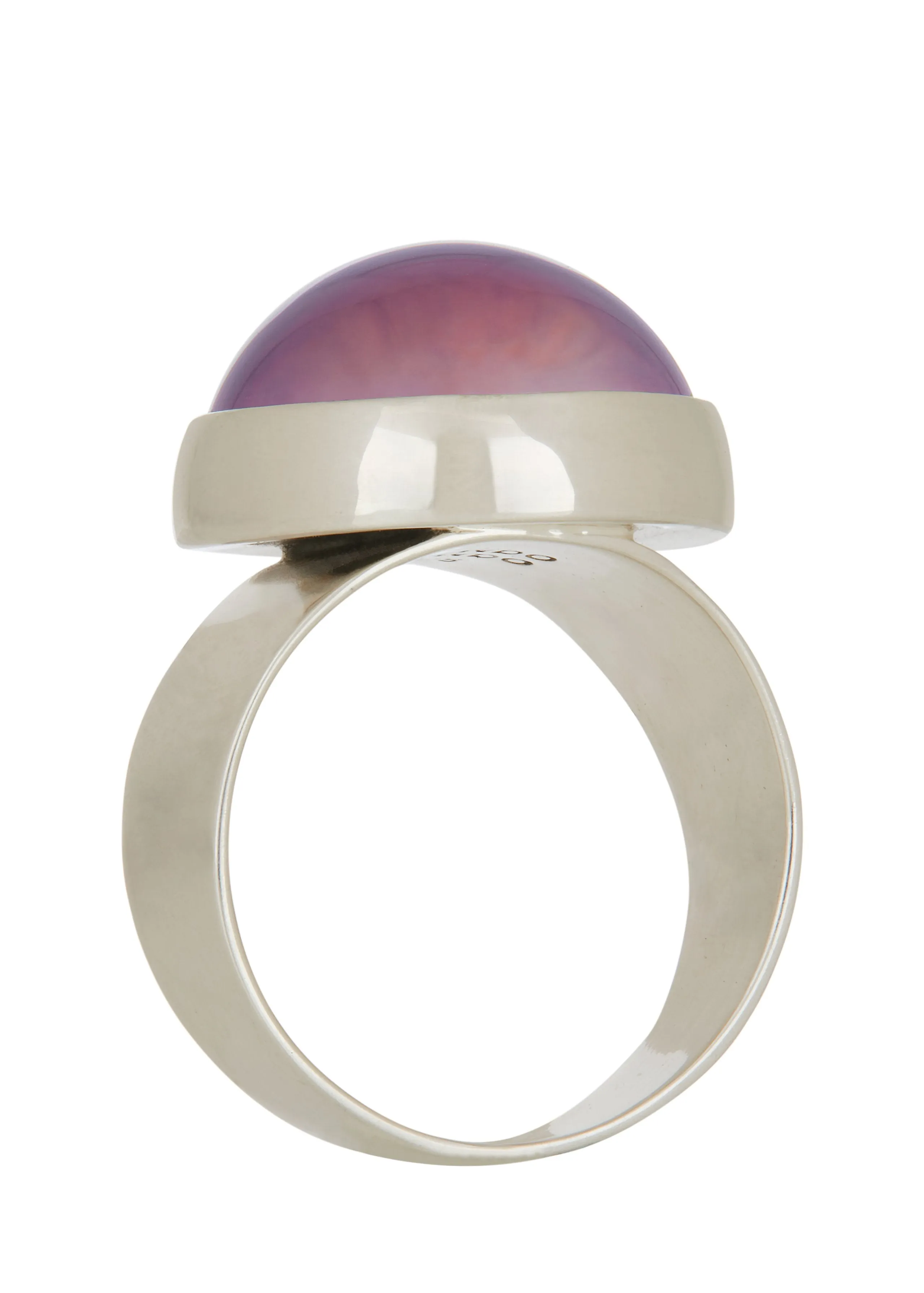 Mood Ring in Sterling Silver sold by Mondo Mondo product image thumbnail 2