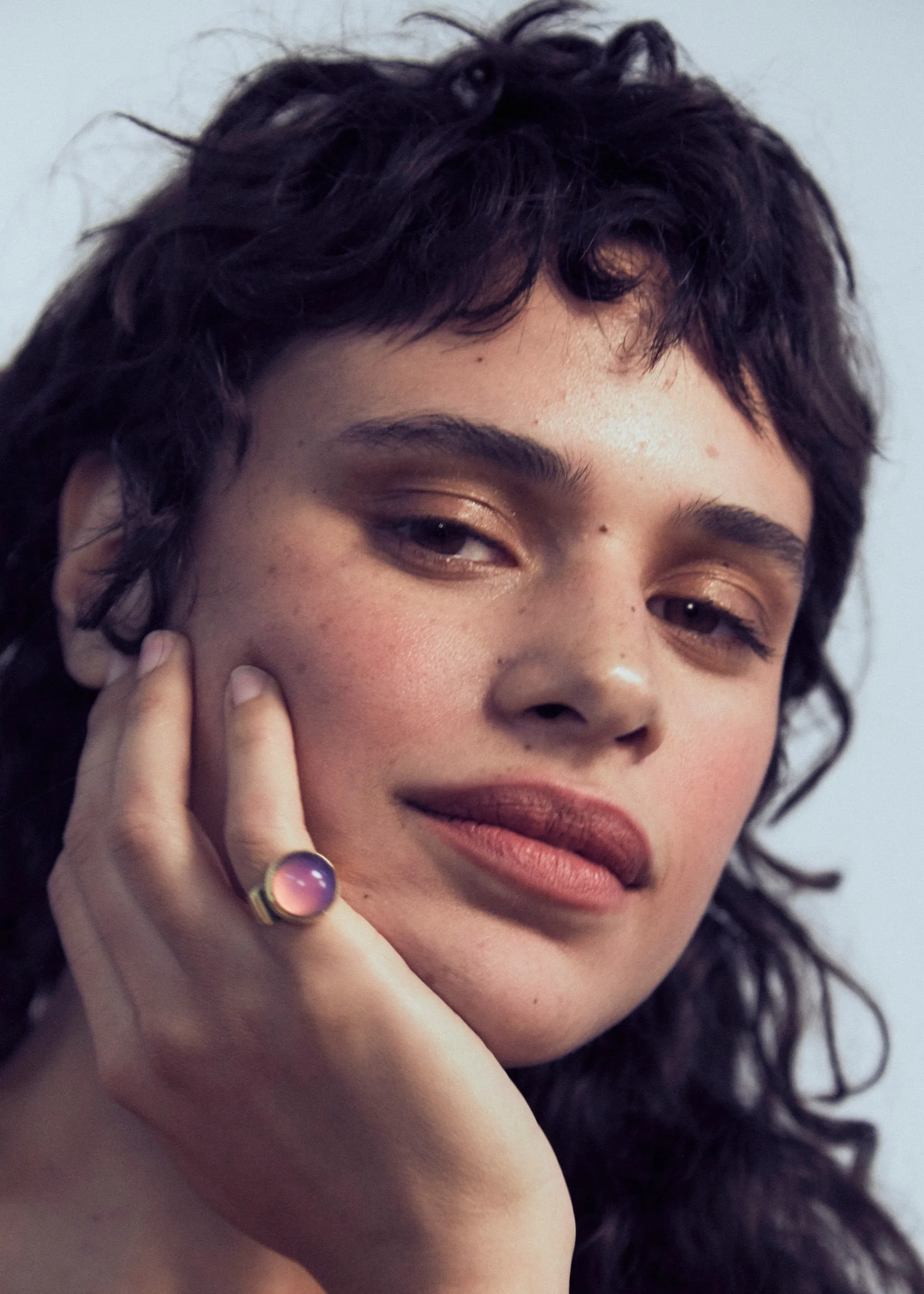 Mood Ring in Sterling Silver sold by Mondo Mondo product image thumbnail 3