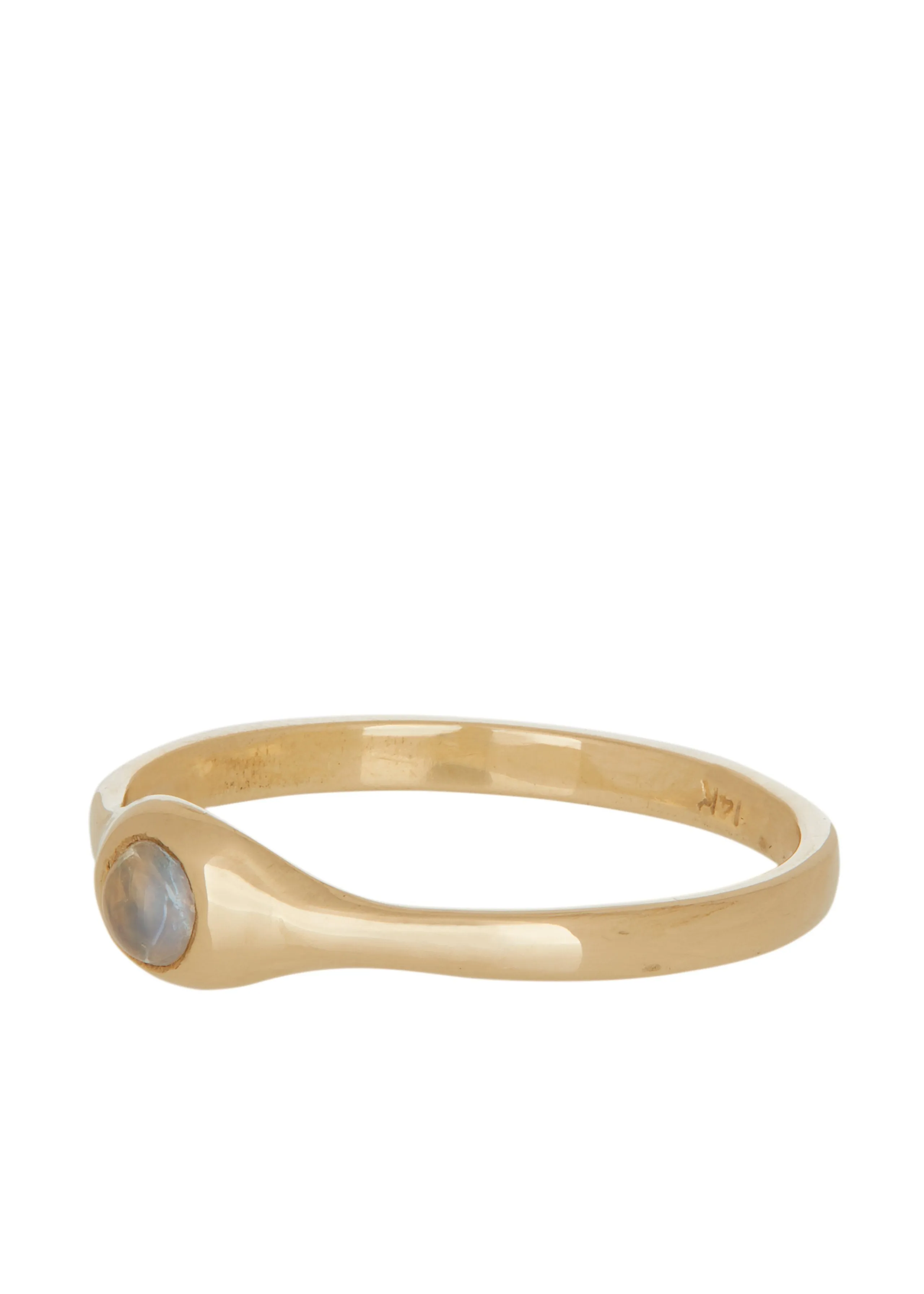 Vero Ring in 14k - Moonstone sold by Mondo Mondo product image thumbnail 3