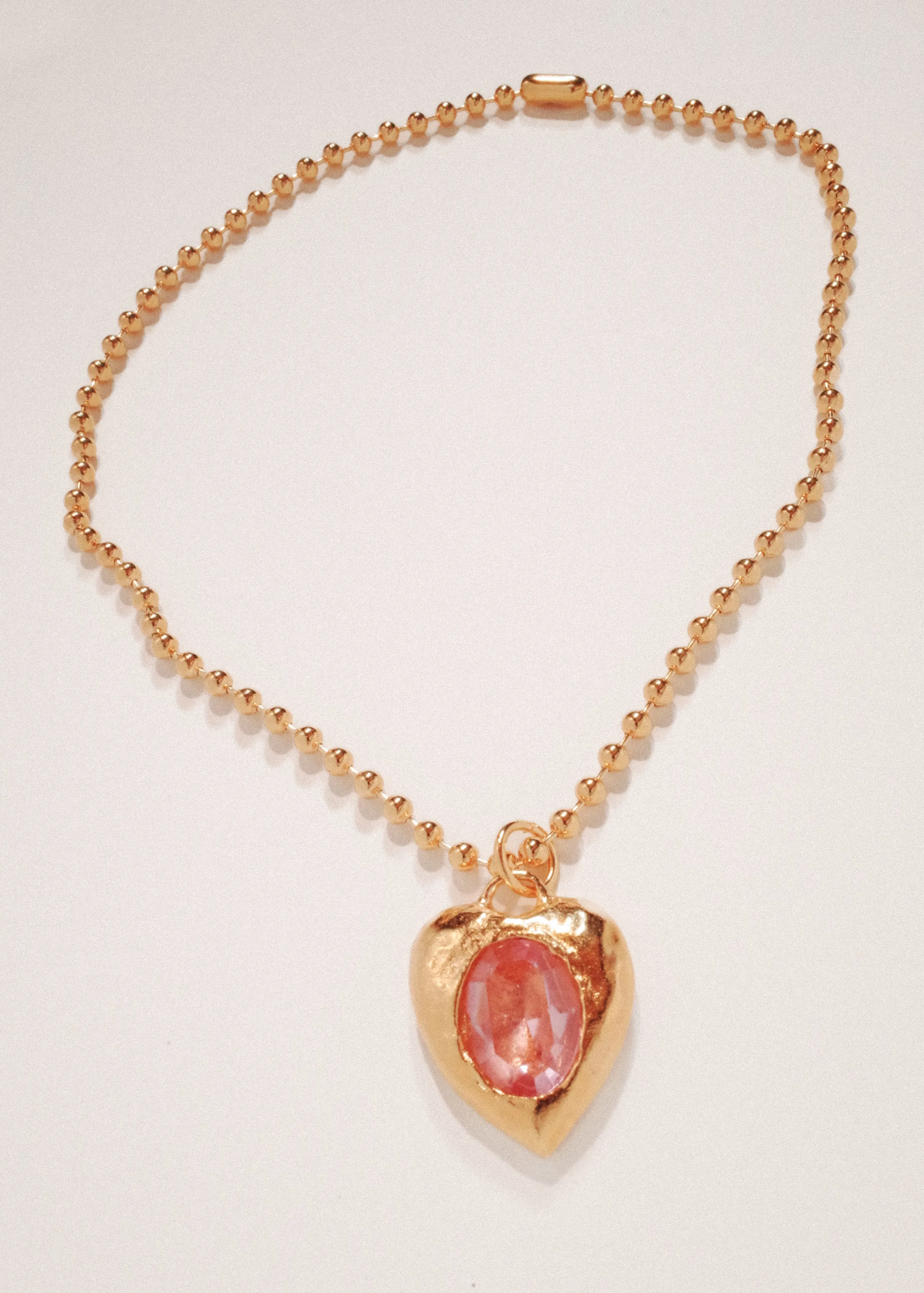 Pacha Necklace in Gold - Light Rose sold by Mondo Mondo product image thumbnail 3