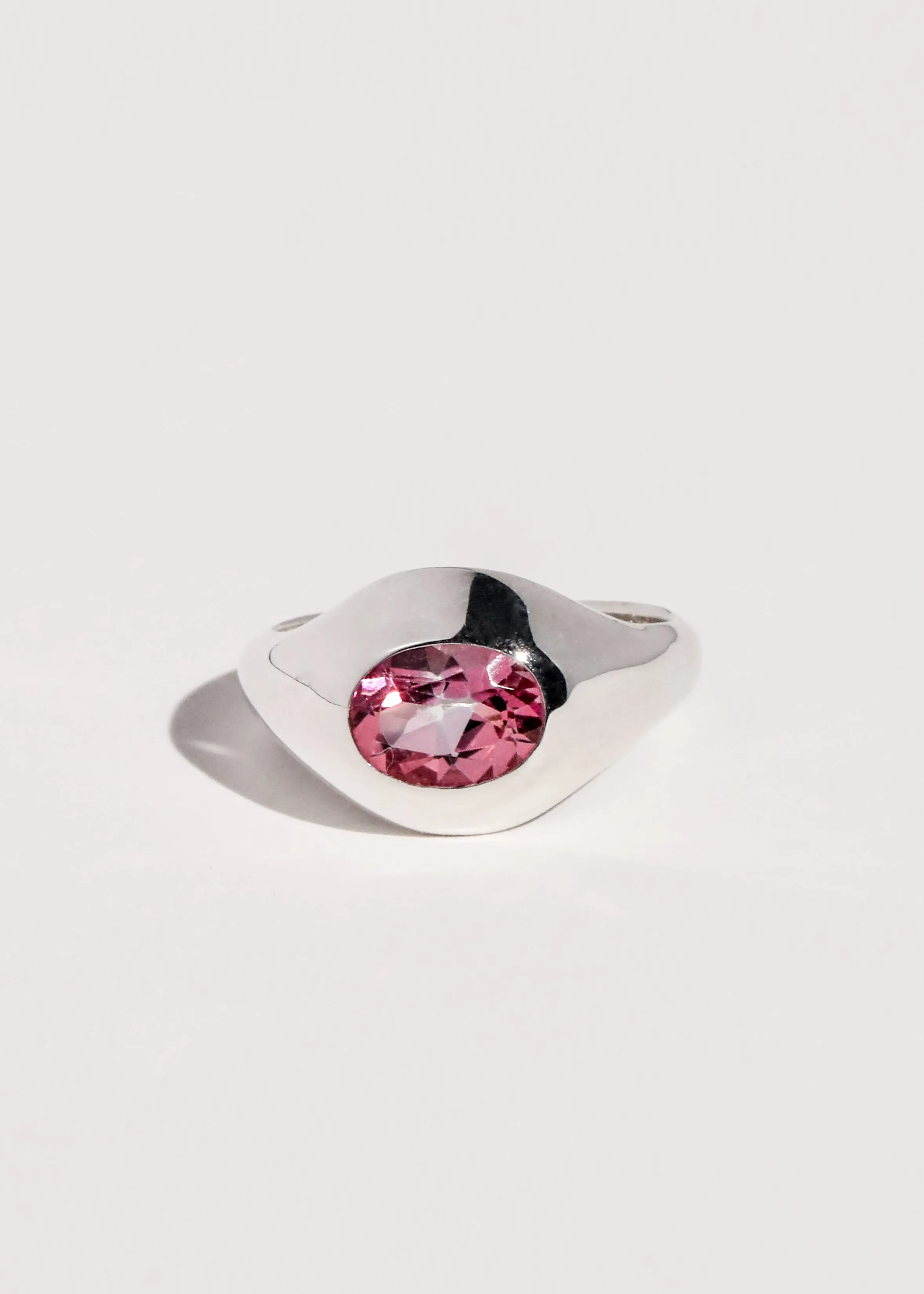 Palatial Ring in Sterling Silver - Pink Topaz sold by Mondo Mondo