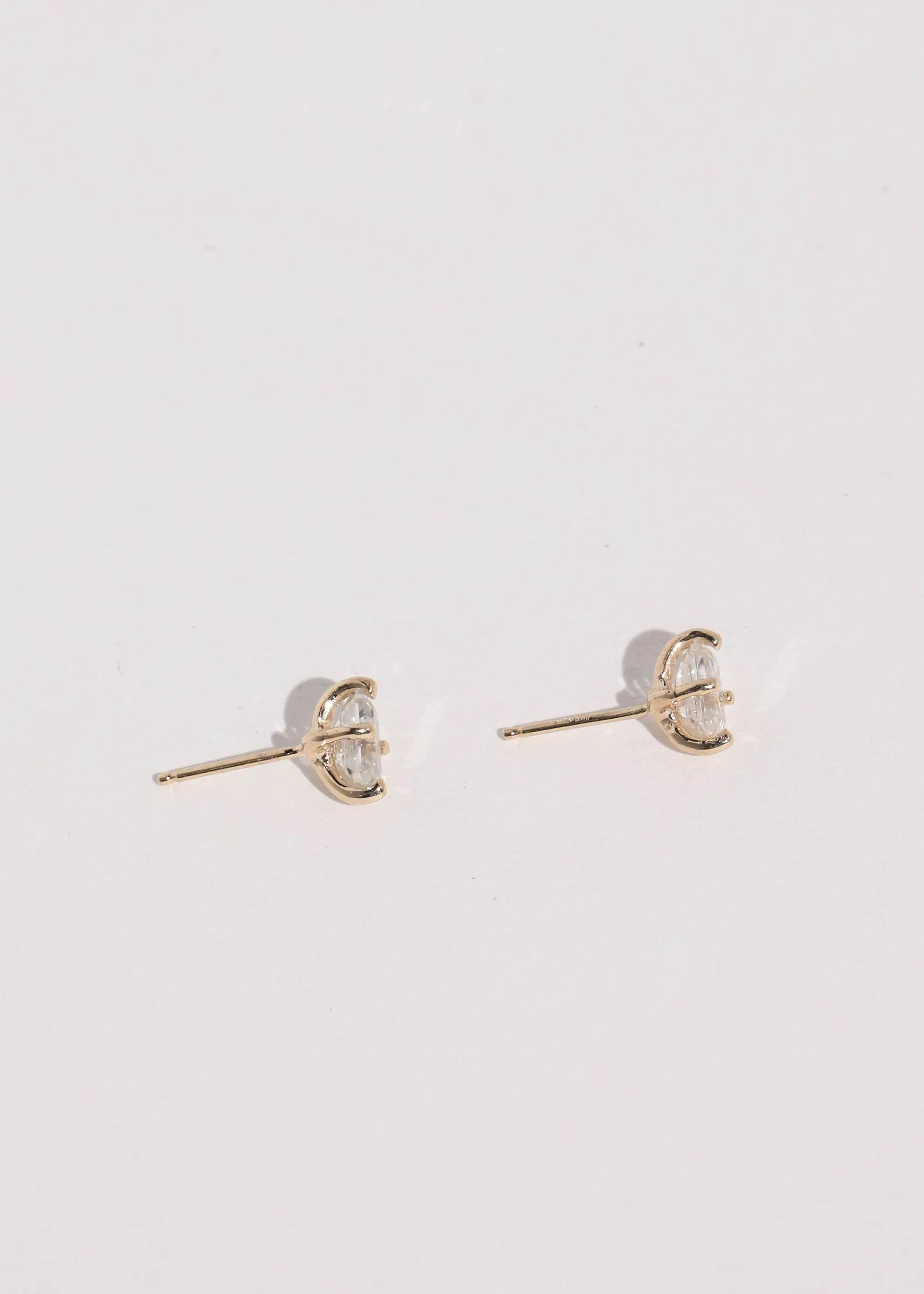 Guinevere Studs - Diamond sold by Mondo Mondo product image thumbnail 3