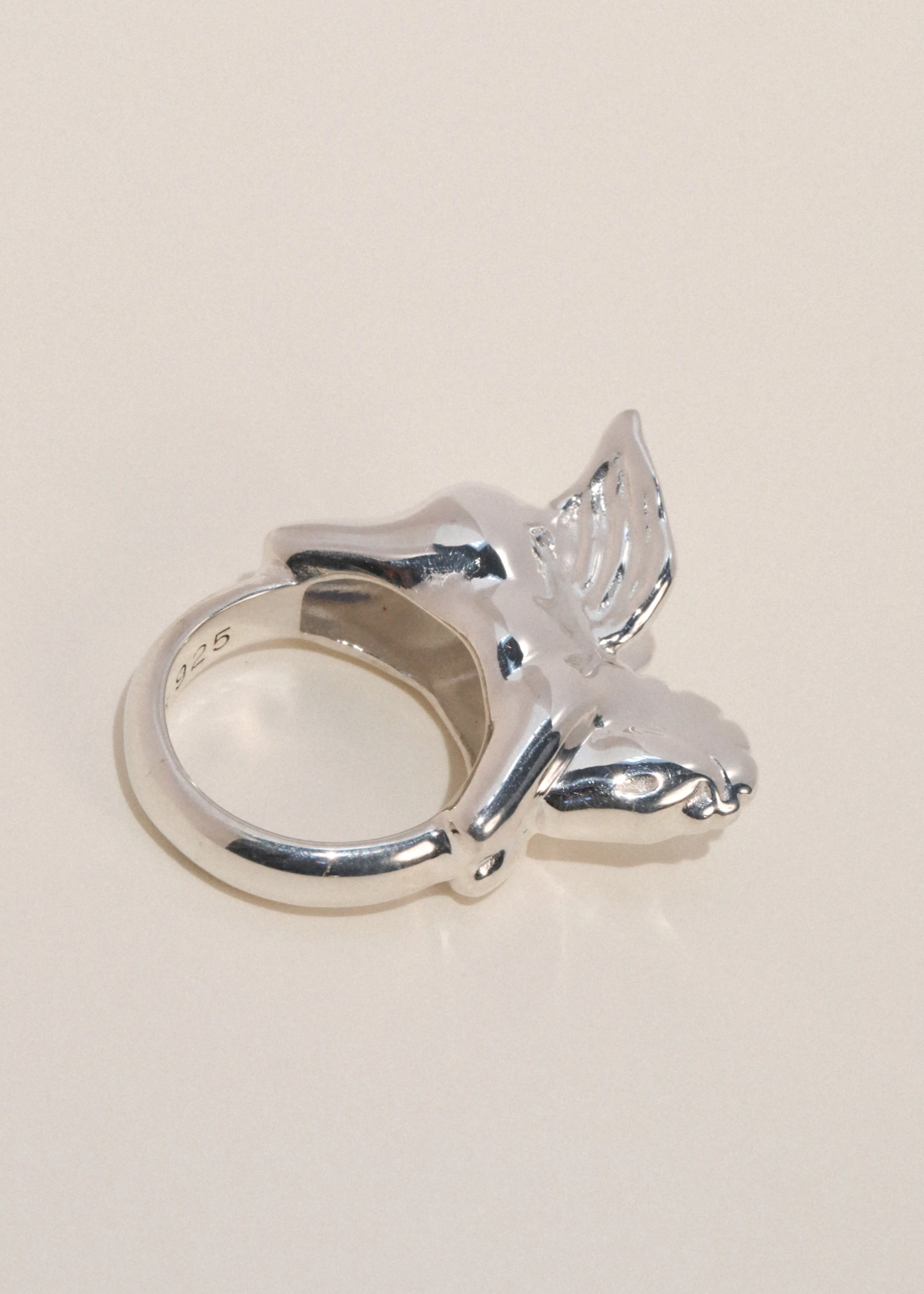 Pegasus Ring in Sterling Silver sold by Mondo Mondo product image thumbnail 3